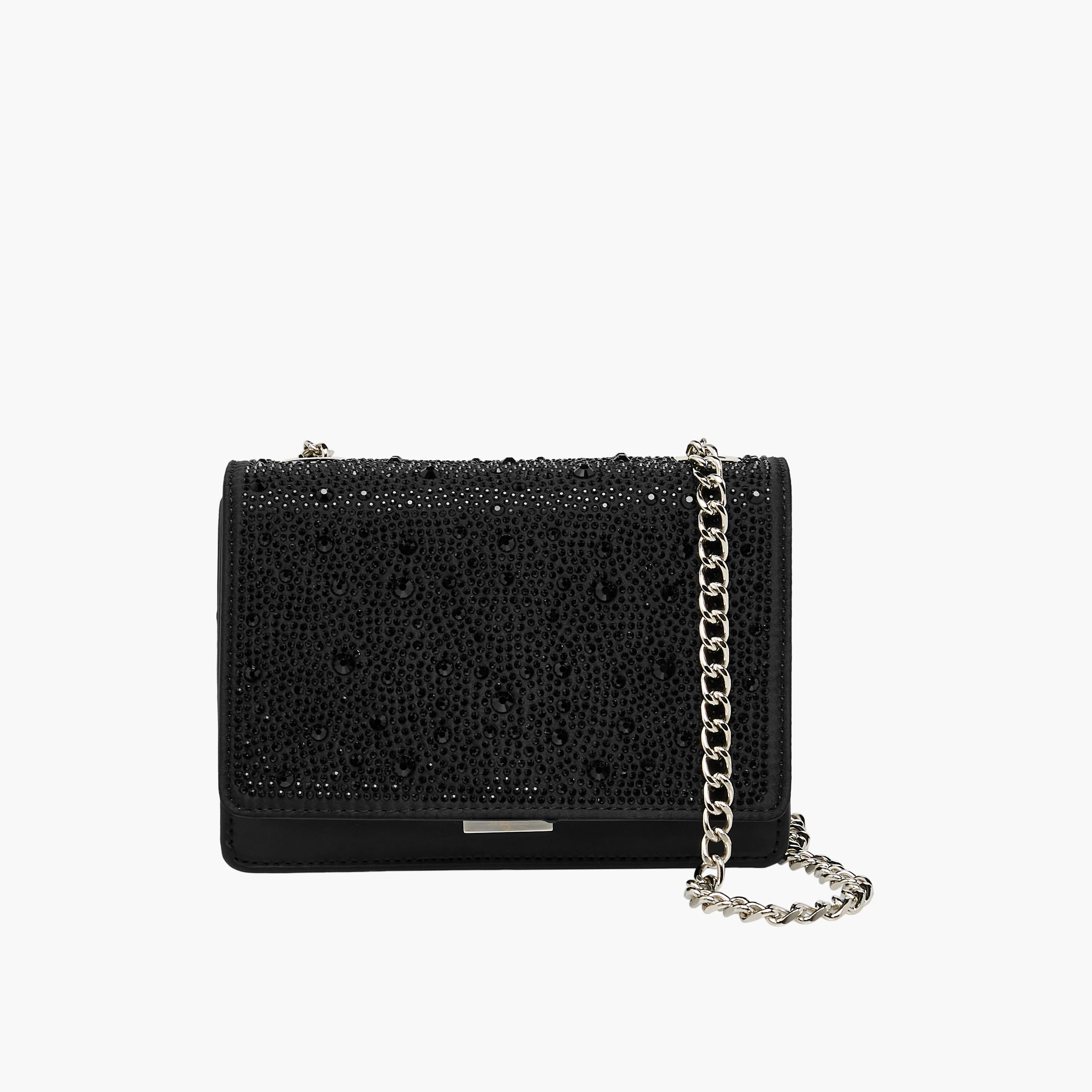 شنطة كروس بودي مزينة بحزام سلسلة من ستيف مادن-women-bagsandwallets-handbags-image-1