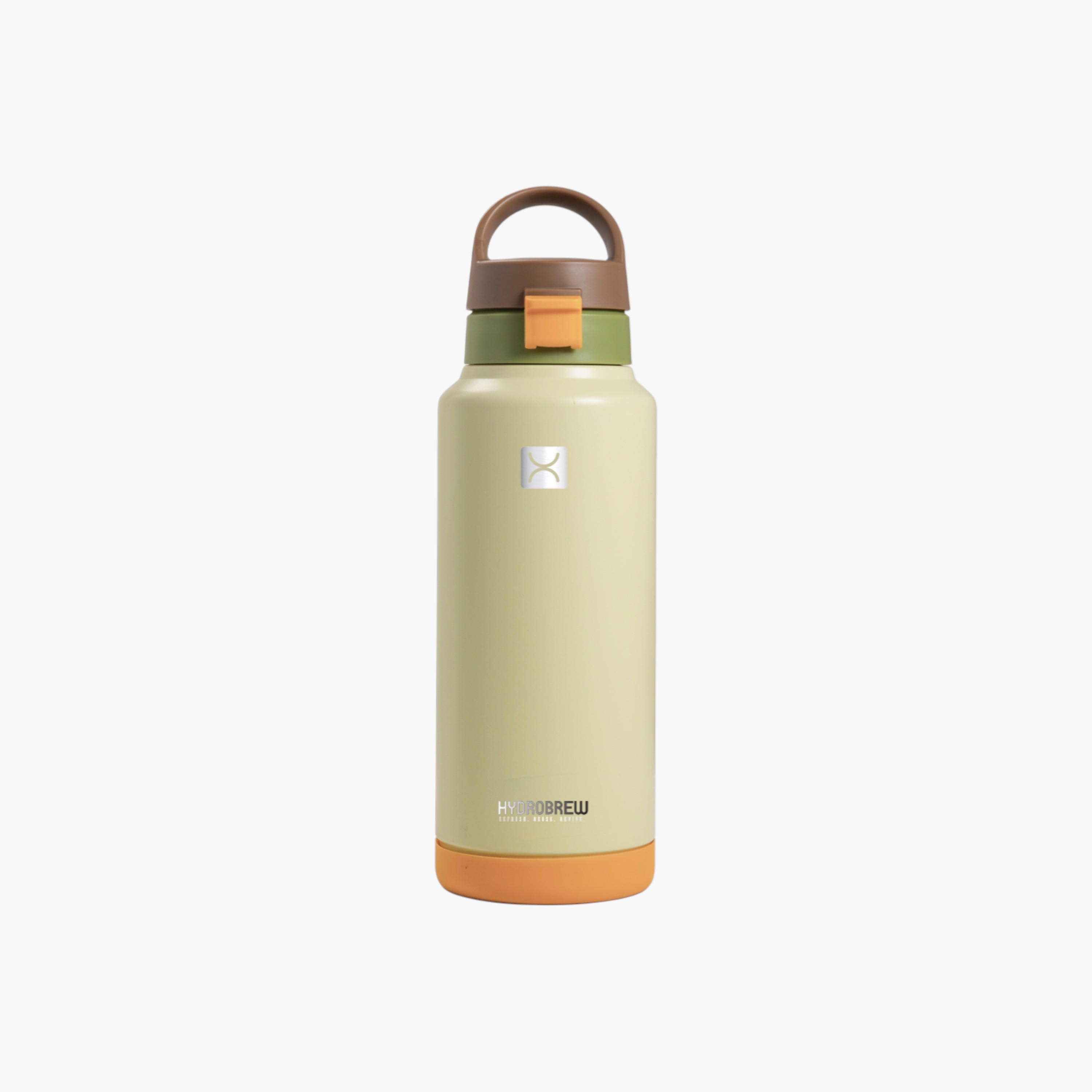 Hydrobrew Vacuum Insulated Stainless Steel Sipper Water Bottle - 950 ml-school-waterbottles-image-1