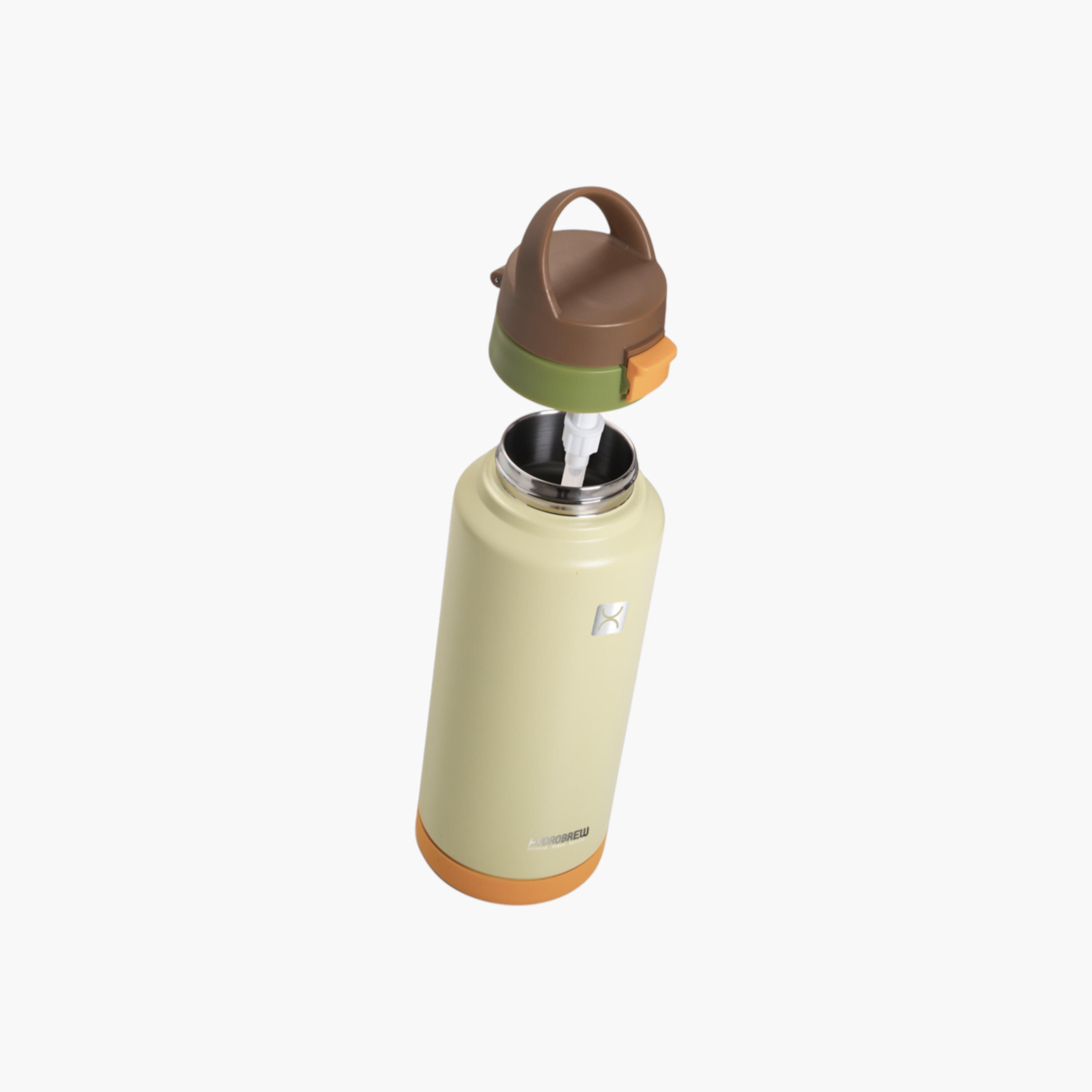 Hydrobrew Vacuum Insulated Stainless Steel Sipper Water Bottle - 950 ml-school-waterbottles-image-5