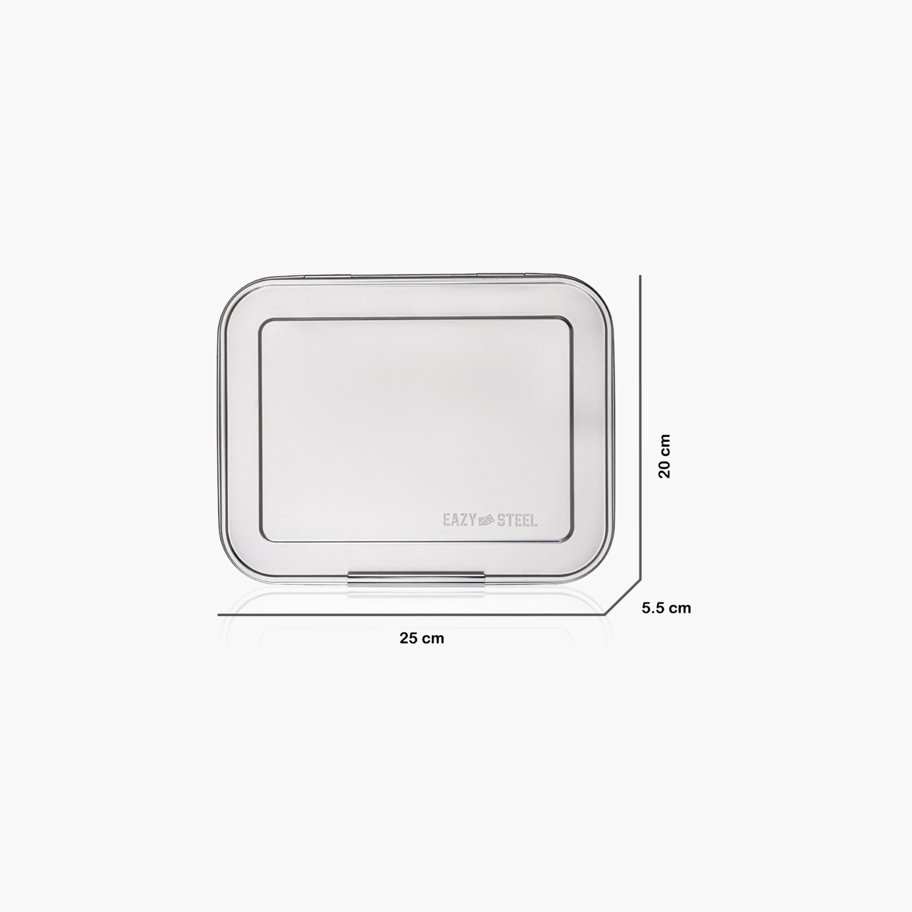 Eazy Kids 3-Compartment Stainless Steel Bento Lunch Box-school-lunchessentials-lunchboxes-image-3