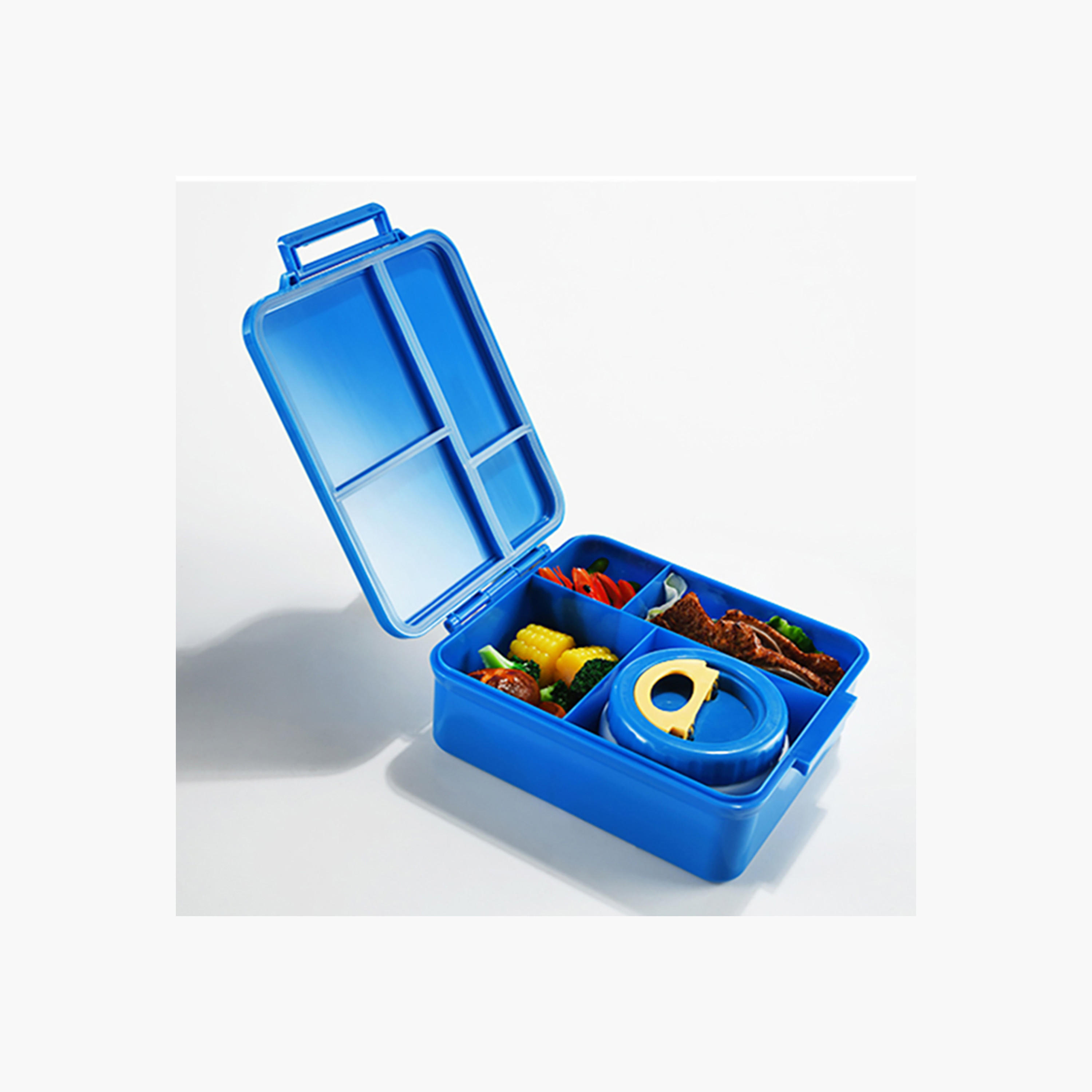 Eazy Kids Jumbo Space Print Lunch Box with Insulated Jar-school-lunchessentials-lunchboxes-image-6