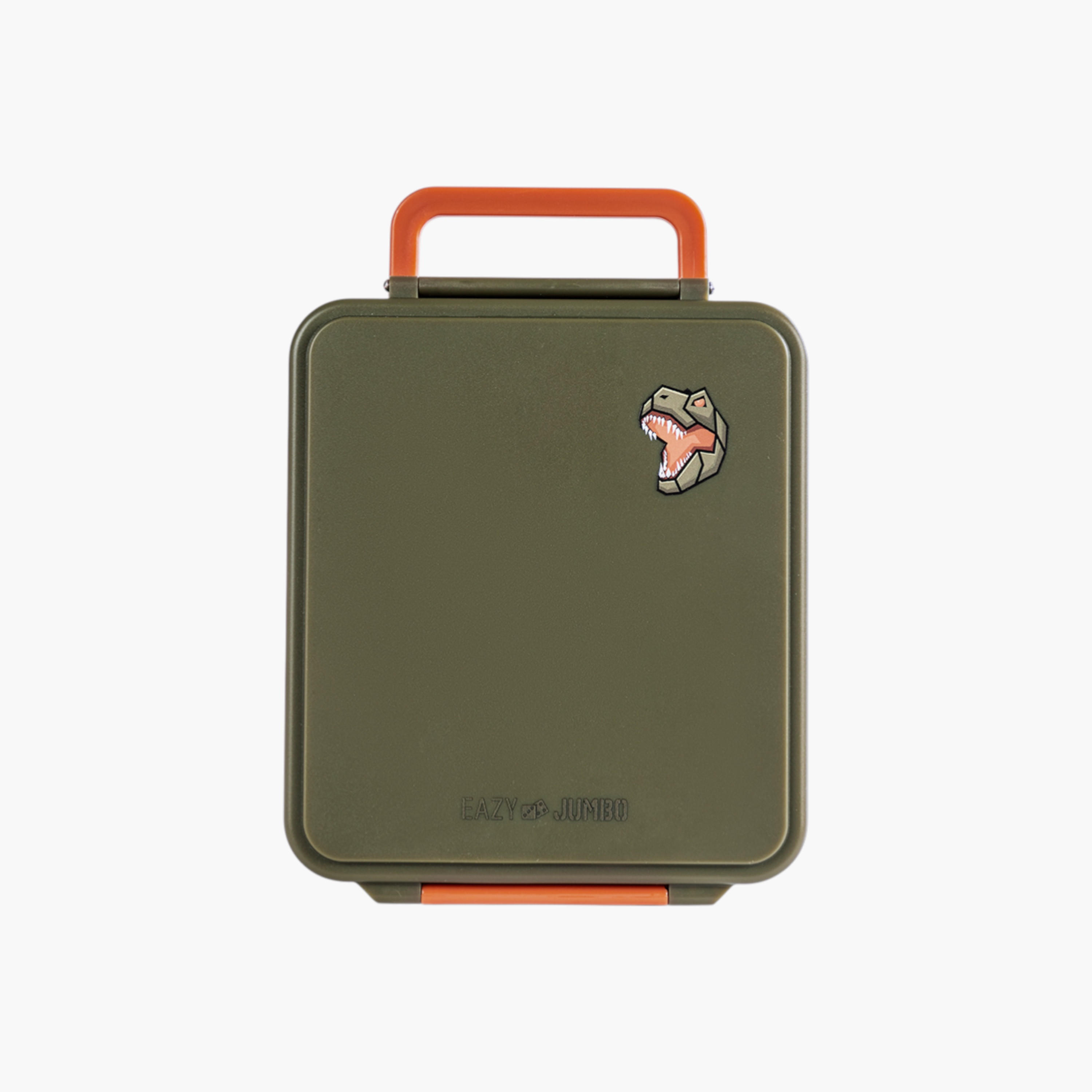 Eazy Kids Jumbo Solid Lunch Box with Insulated Jar and Dip Box Set-school-lunchessentials-lunchboxes-image-3