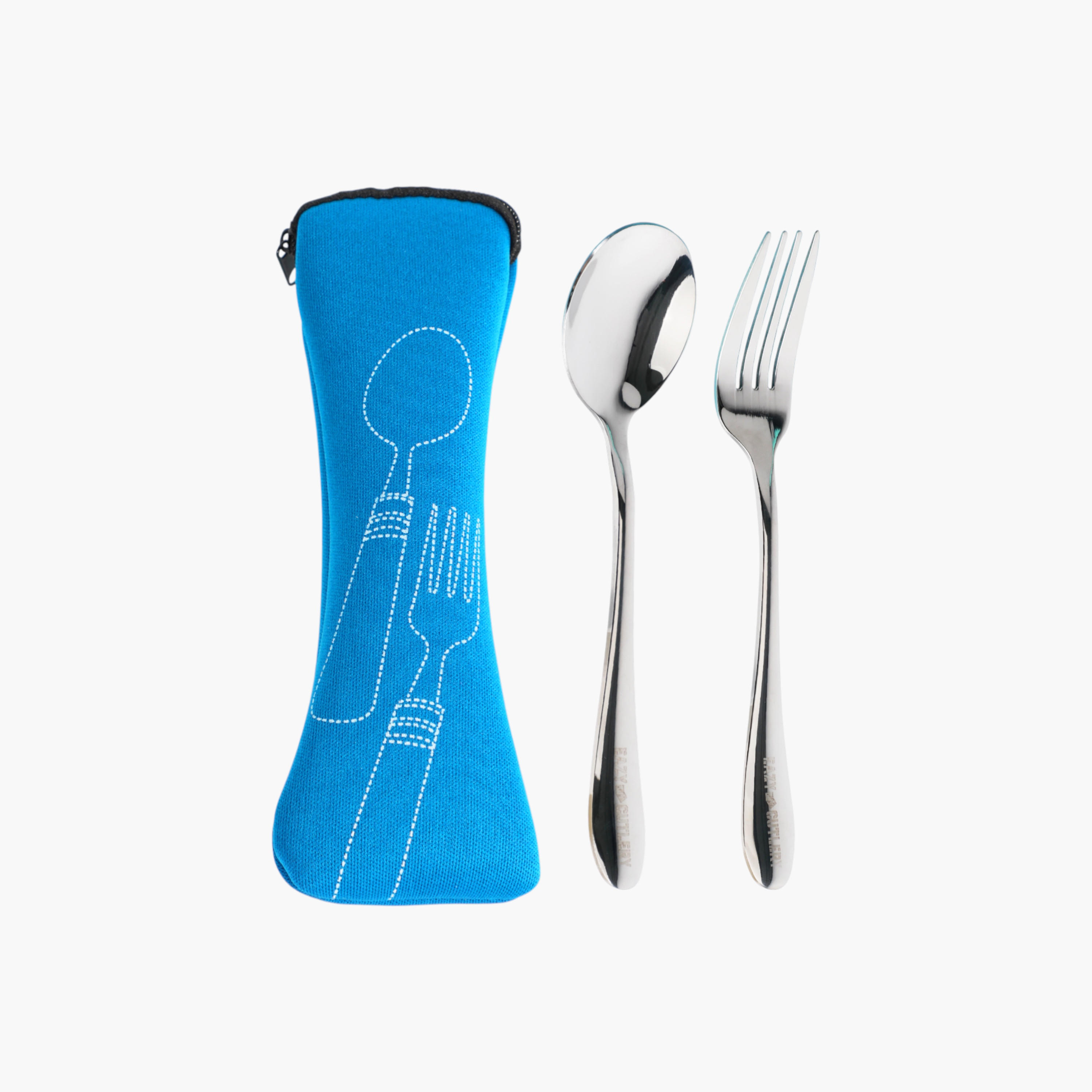 Eazy Kids Solid Sectioned Lunch Box with Cutlery and Food Jar-school-lunchessentials-lunchboxes-image-5