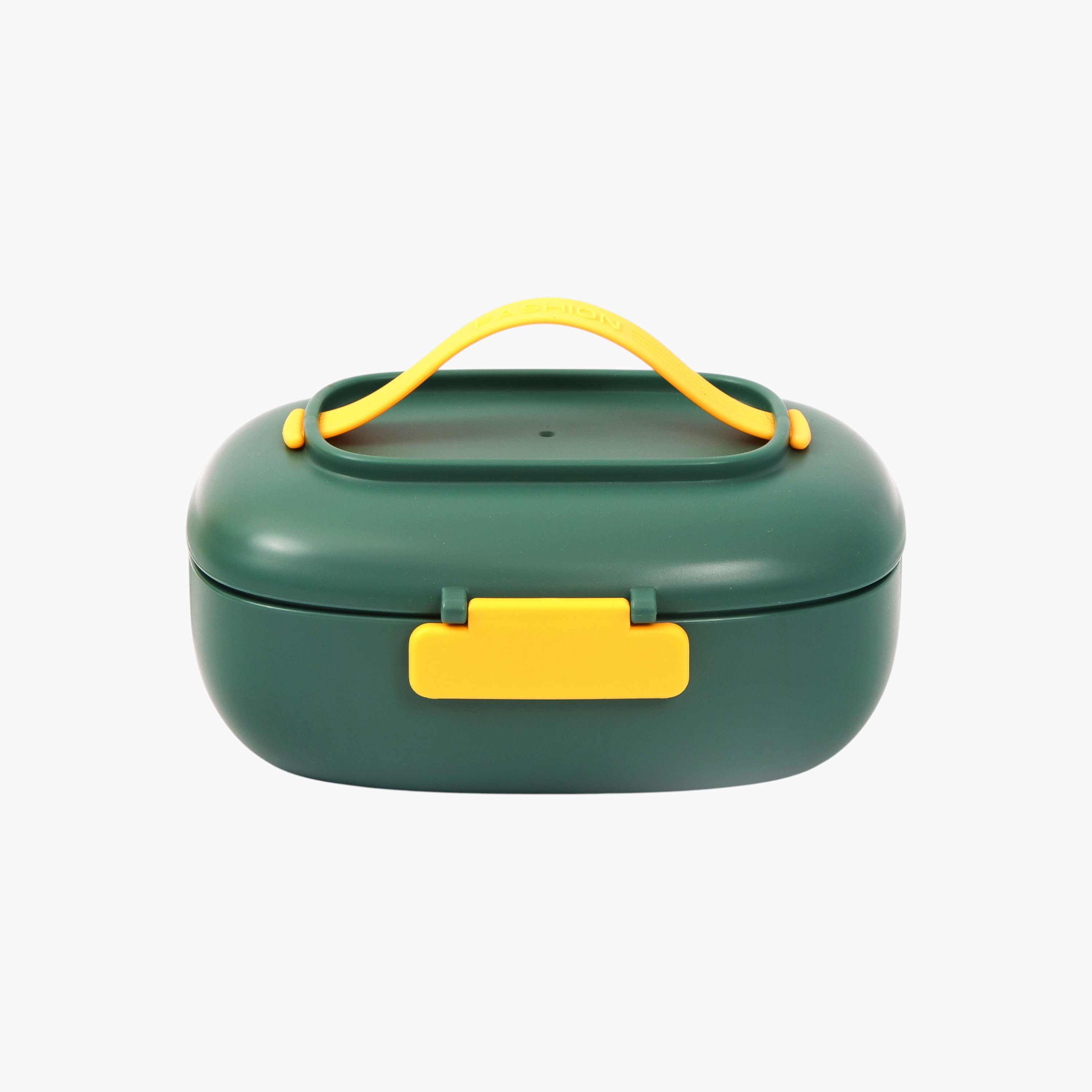 Eazy Kids Solid Lunch Box with Spork-school-lunchessentials-lunchboxes-image-1