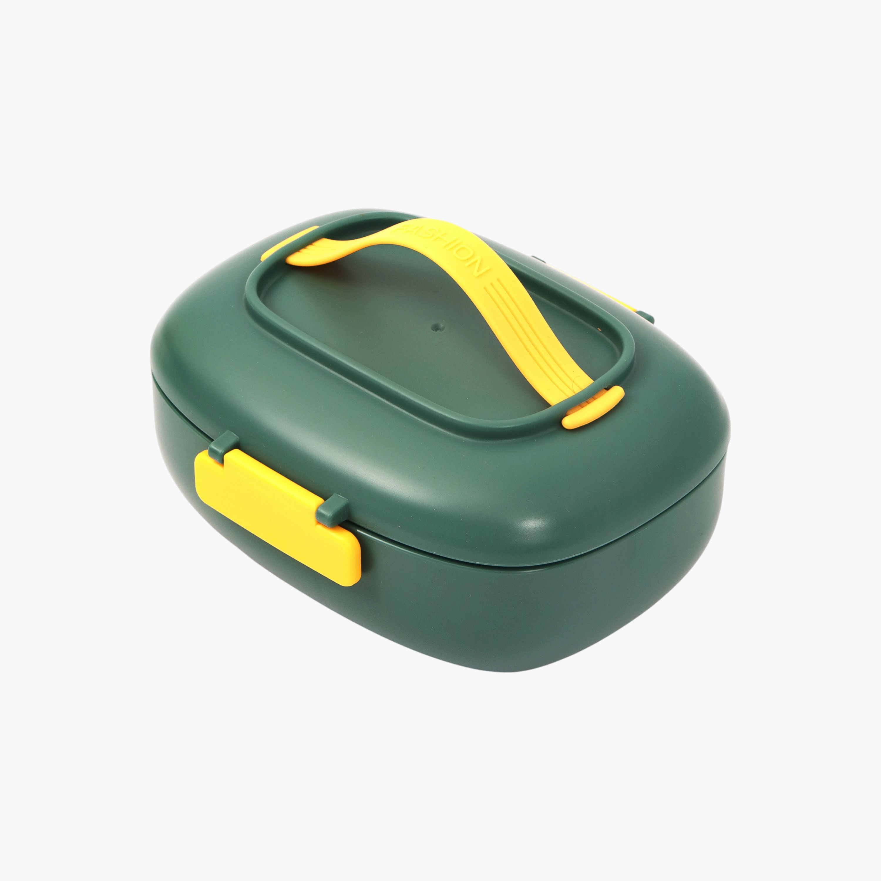 Eazy Kids Solid Lunch Box with Spork-school-lunchessentials-lunchboxes-image-4