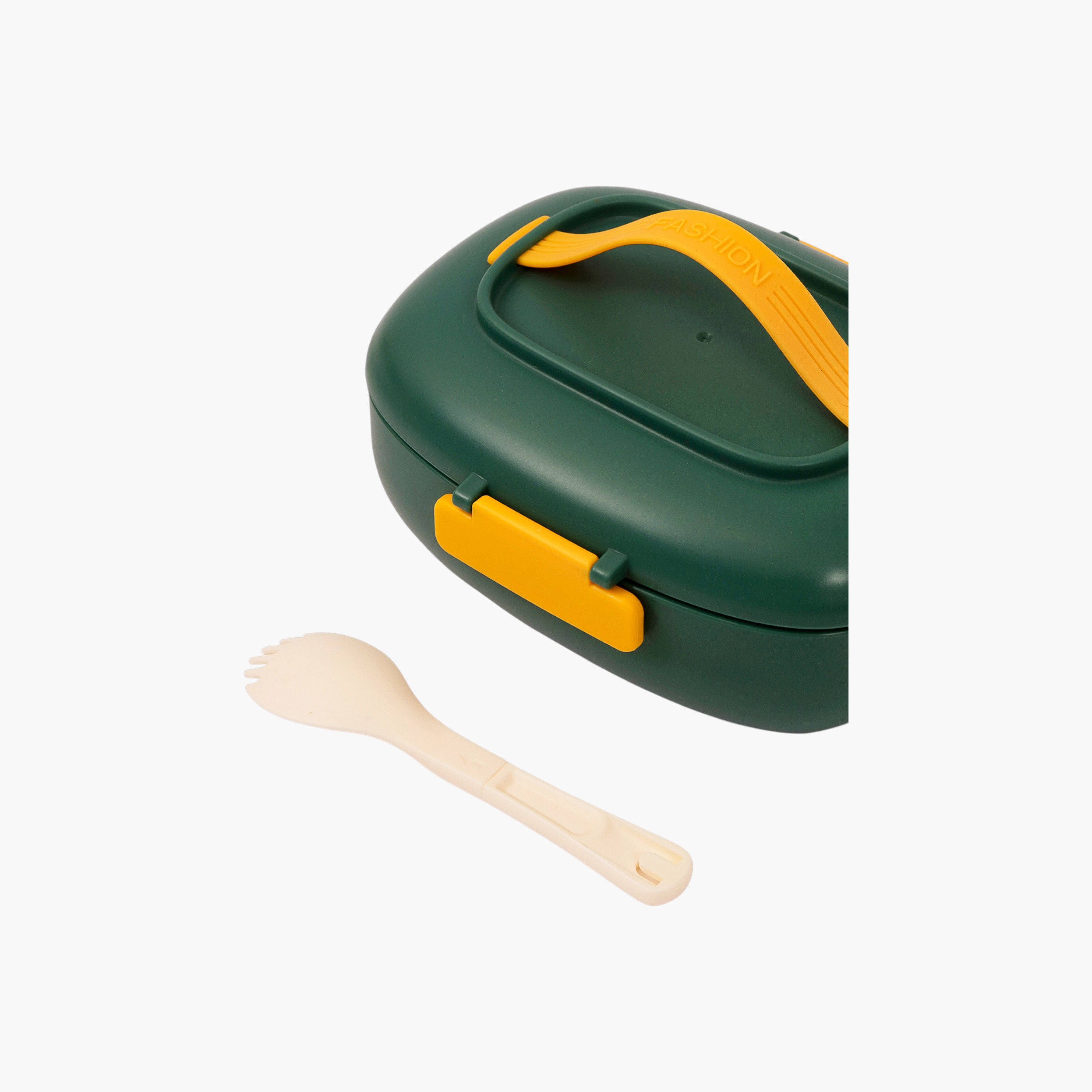 Eazy Kids Solid Lunch Box with Spork-school-lunchessentials-lunchboxes-image-5