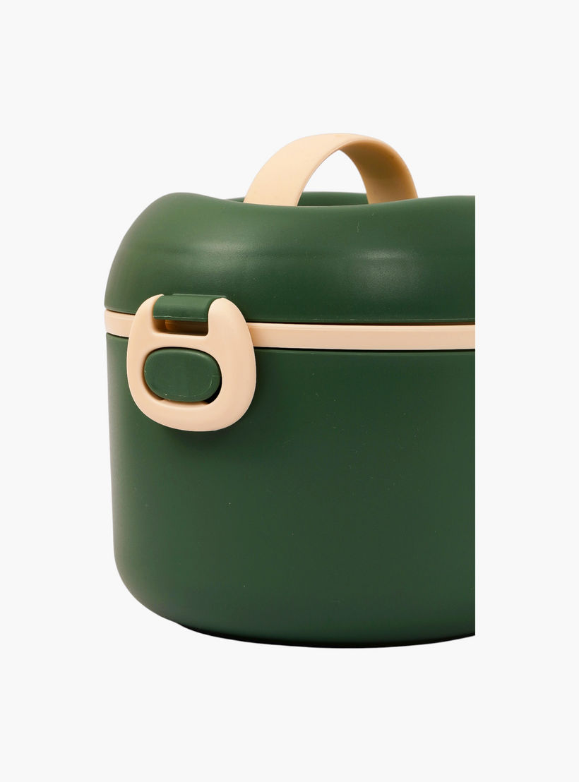 صندوق غداء سادة مع غطاء بإغلاق مشبك ومقبض من إيزي كيدز-school-lunchessentials-lunchboxes-image-8