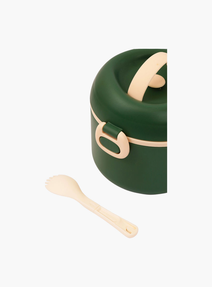 صندوق غداء سادة مع غطاء بإغلاق مشبك ومقبض من إيزي كيدز-school-lunchessentials-lunchboxes-image-9