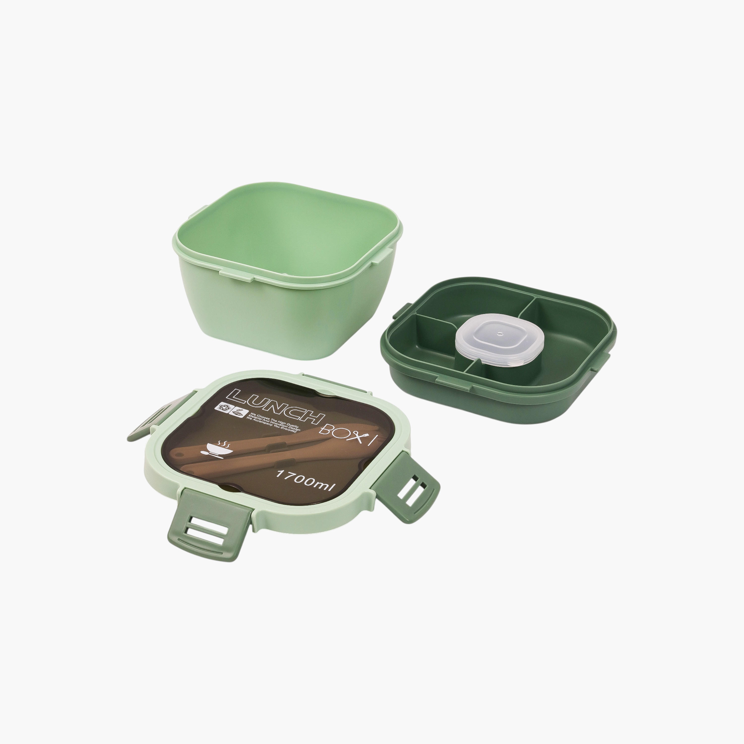 صندوق غداء مقسّم بطبعات ومشبك إغلاق من إيزي كيدز-school-lunchessentials-lunchboxes-image-5