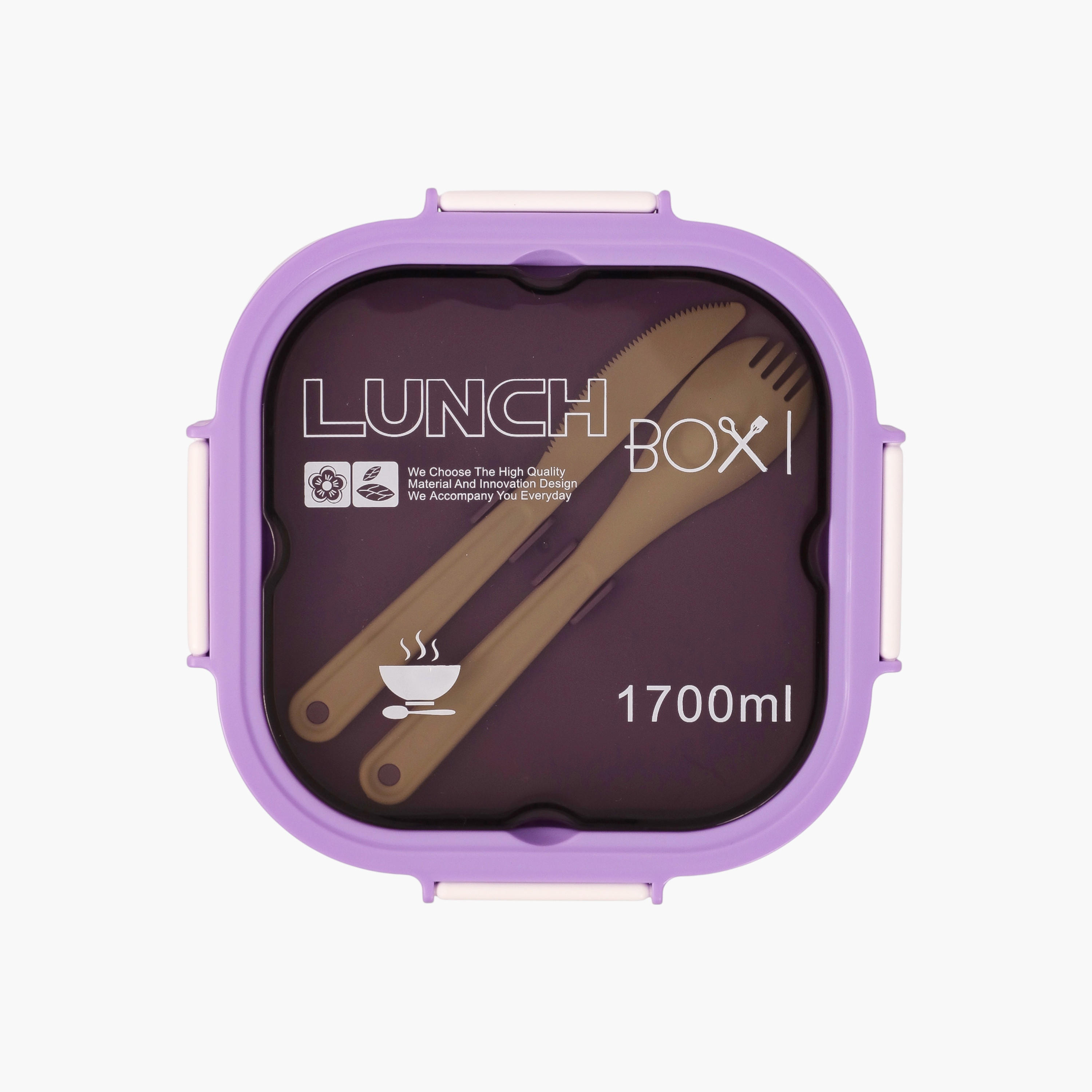 Eazy Kids Compartment Lunch Box with Clip Lock Closure-school-lunchessentials-lunchboxes-image-3
