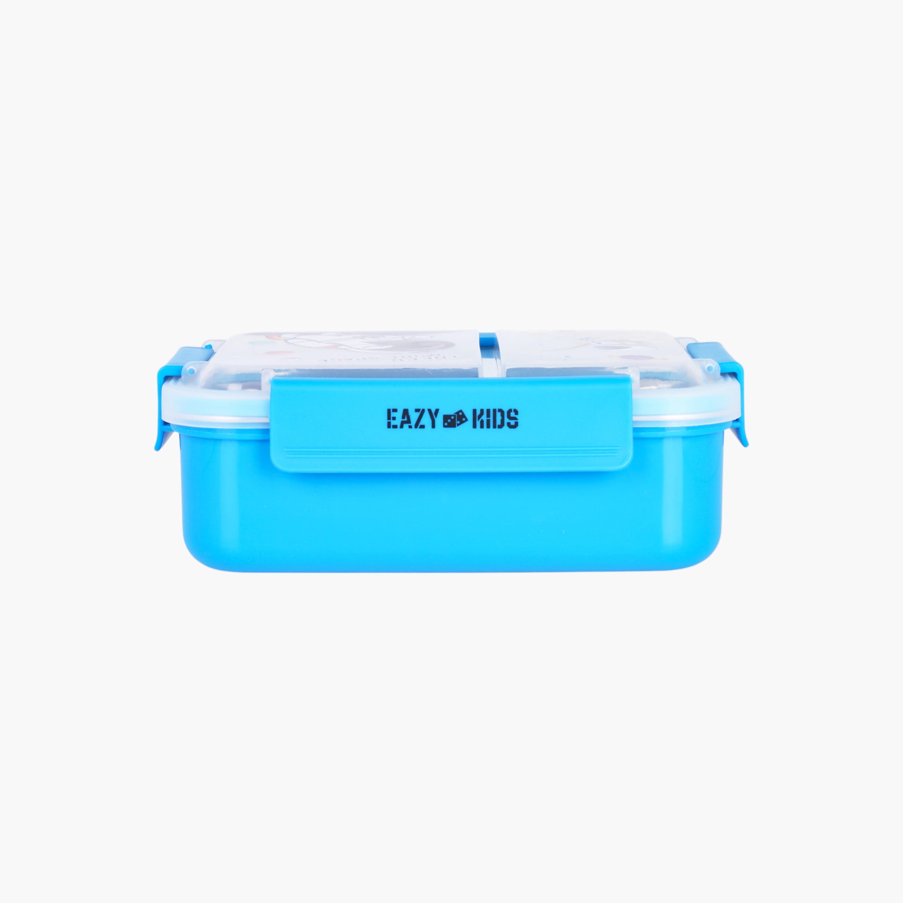 Eazy Kids Astronaut Print Stainless Steel Lunch Box-school-lunchessentials-lunchboxes-image-4