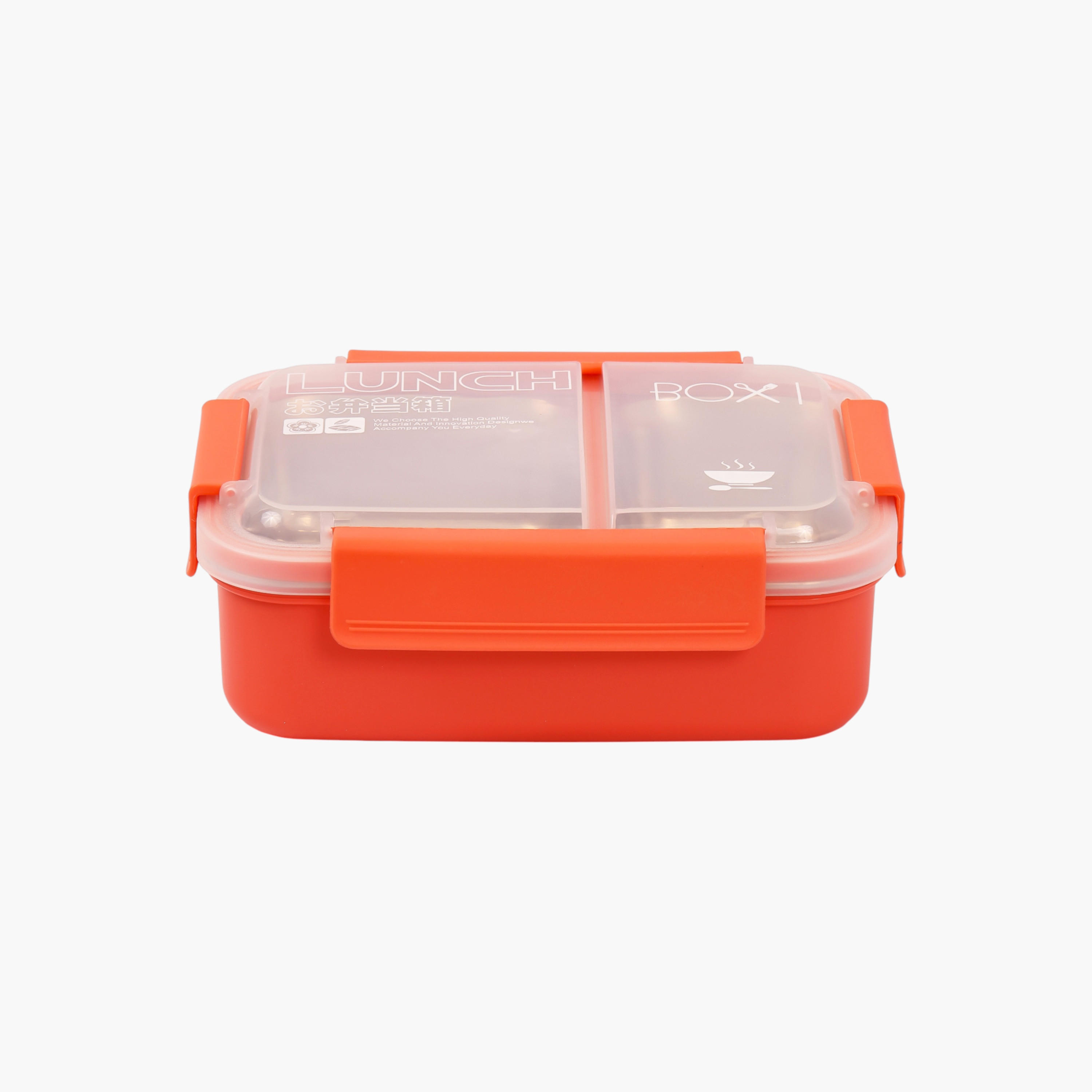 Eazy Kids Printed Sectioned Lunch Box with Clip Lock Lid-school-lunchessentials-lunchboxes-image-2
