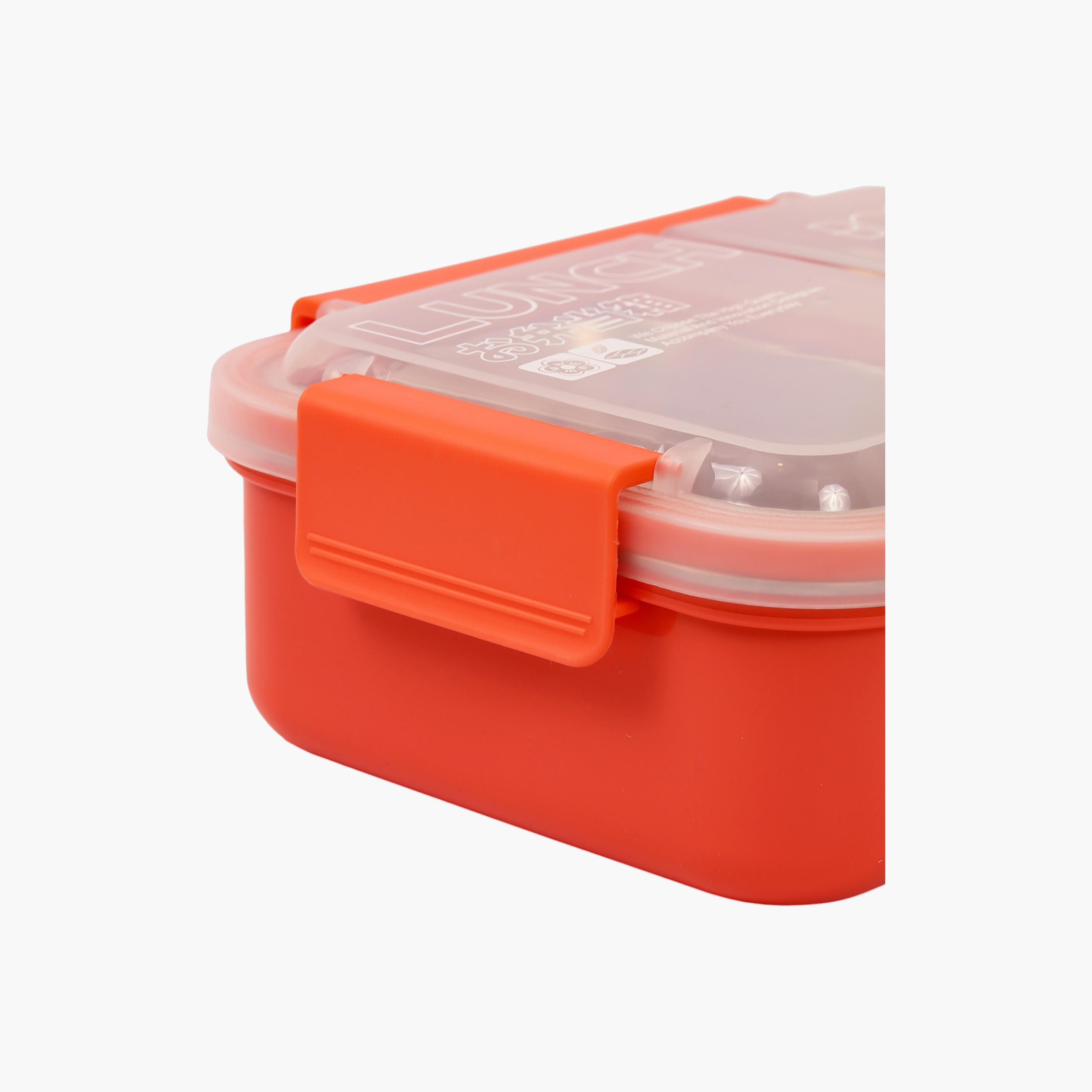 صندوق غداء مقسّم بطبعات وغطاء بإغلاق بمشبك من إيزي كيدز-school-lunchessentials-lunchboxes-image-6