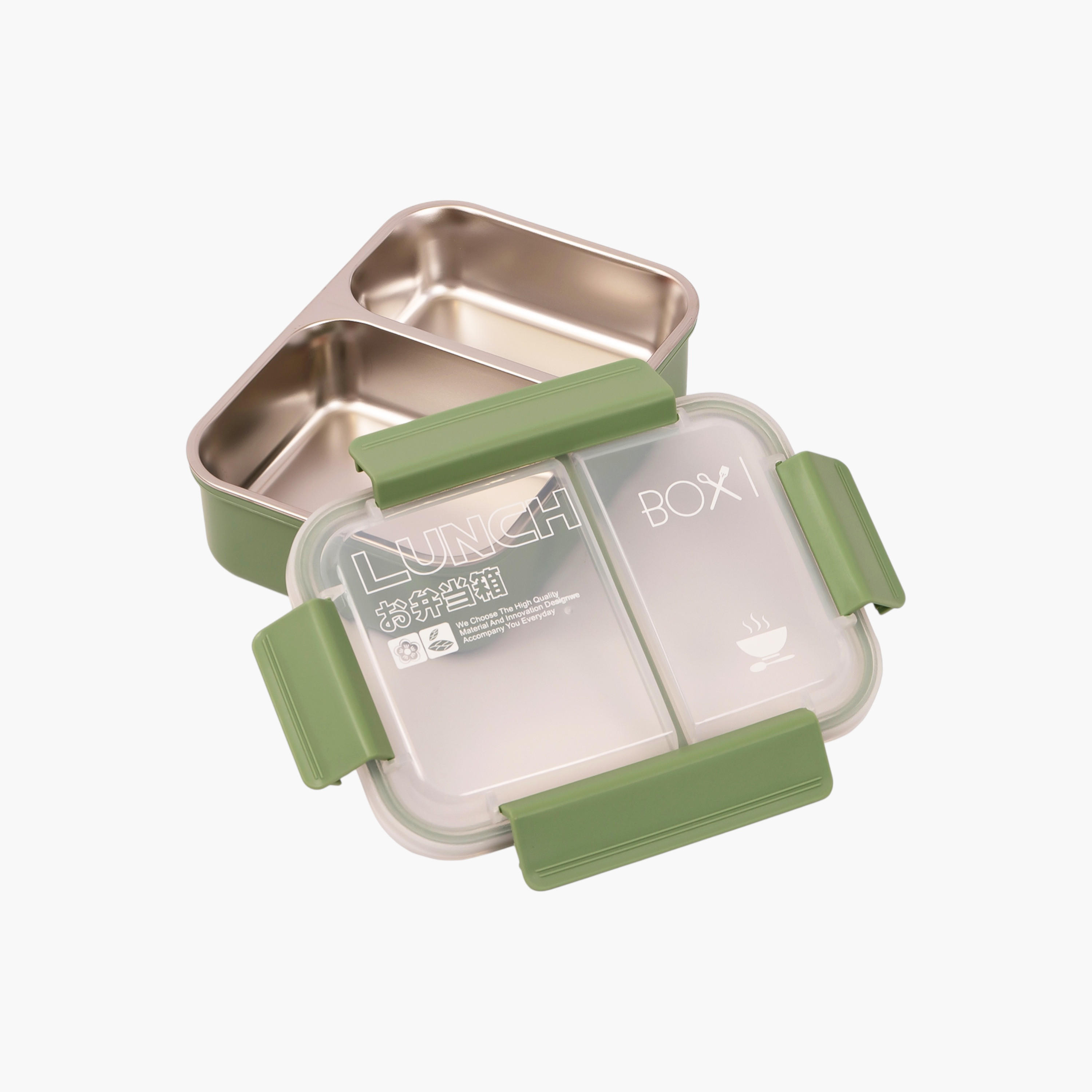 Eazy Kids Printed Sectioned Lunch Box with Clip Lock Lid-school-lunchessentials-lunchboxes-image-4