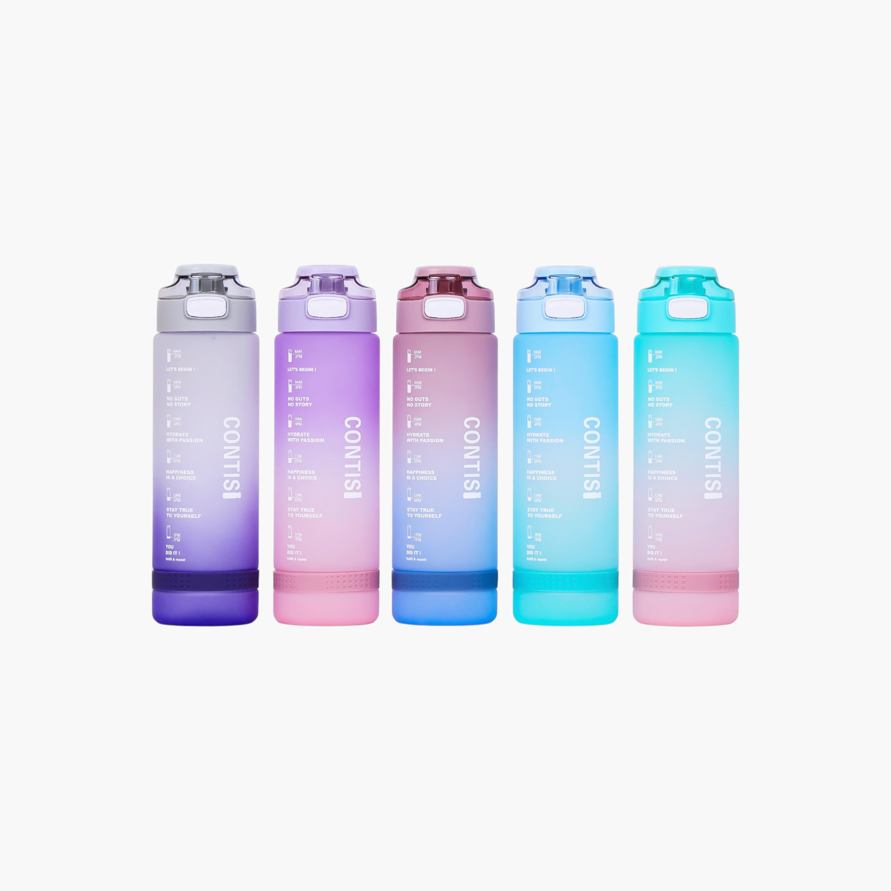 Eazy Kids Time Marker Print Water Bottle - 1 L-school-waterbottles-image-8