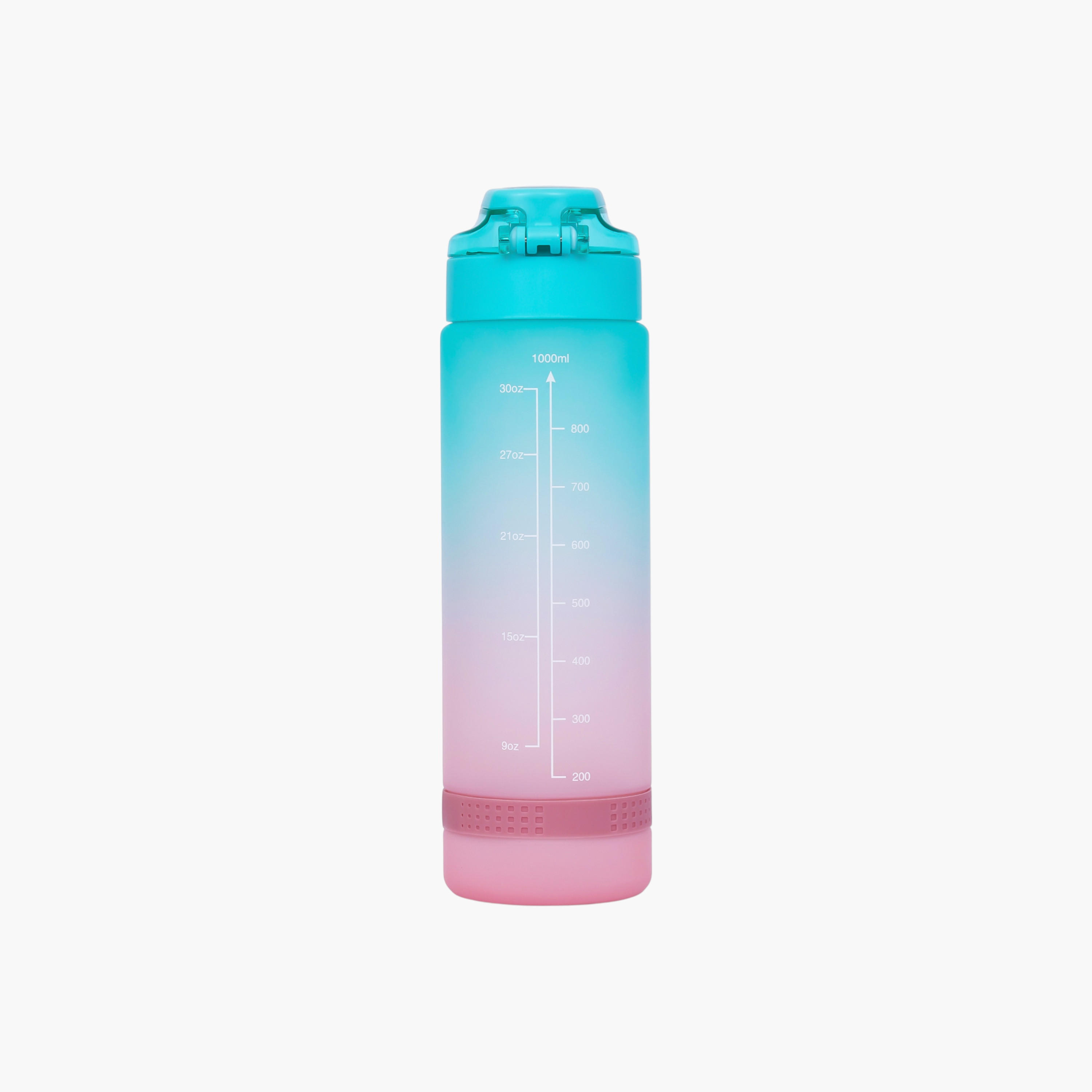 Eazy Kids Time Marker Print Water Bottle - 1 L-school-waterbottles-image-2
