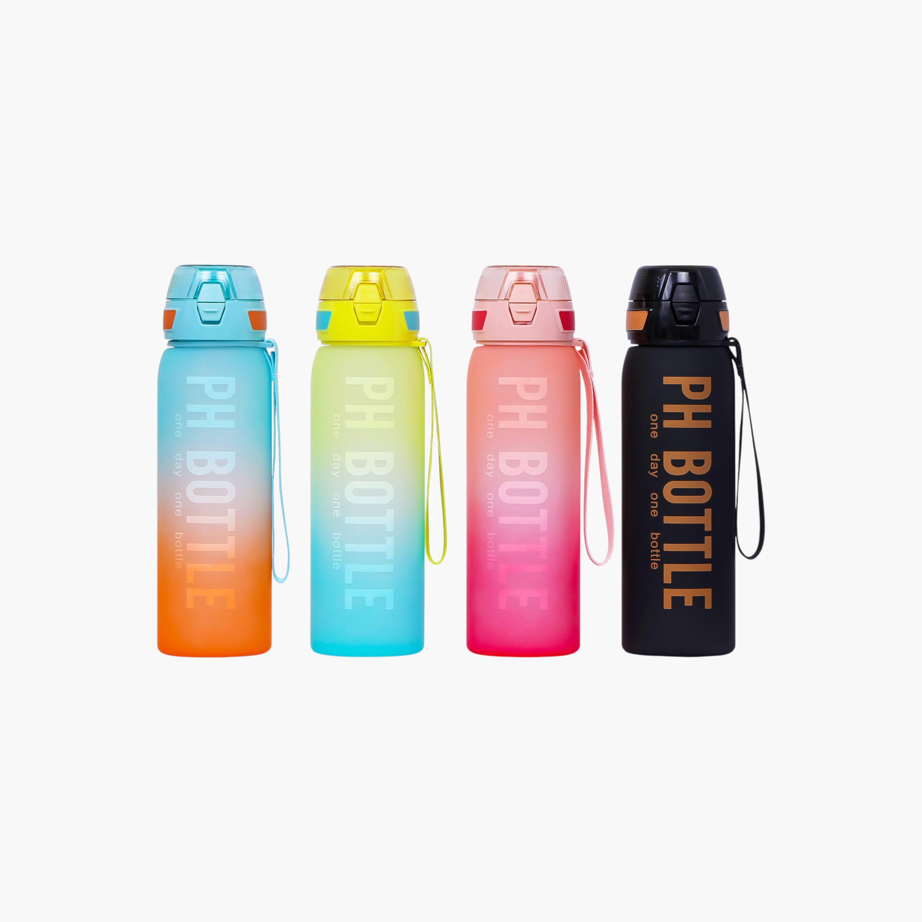 Eazy Kids Gradient Printed Water Bottle - 1 L-school-waterbottles-image-6