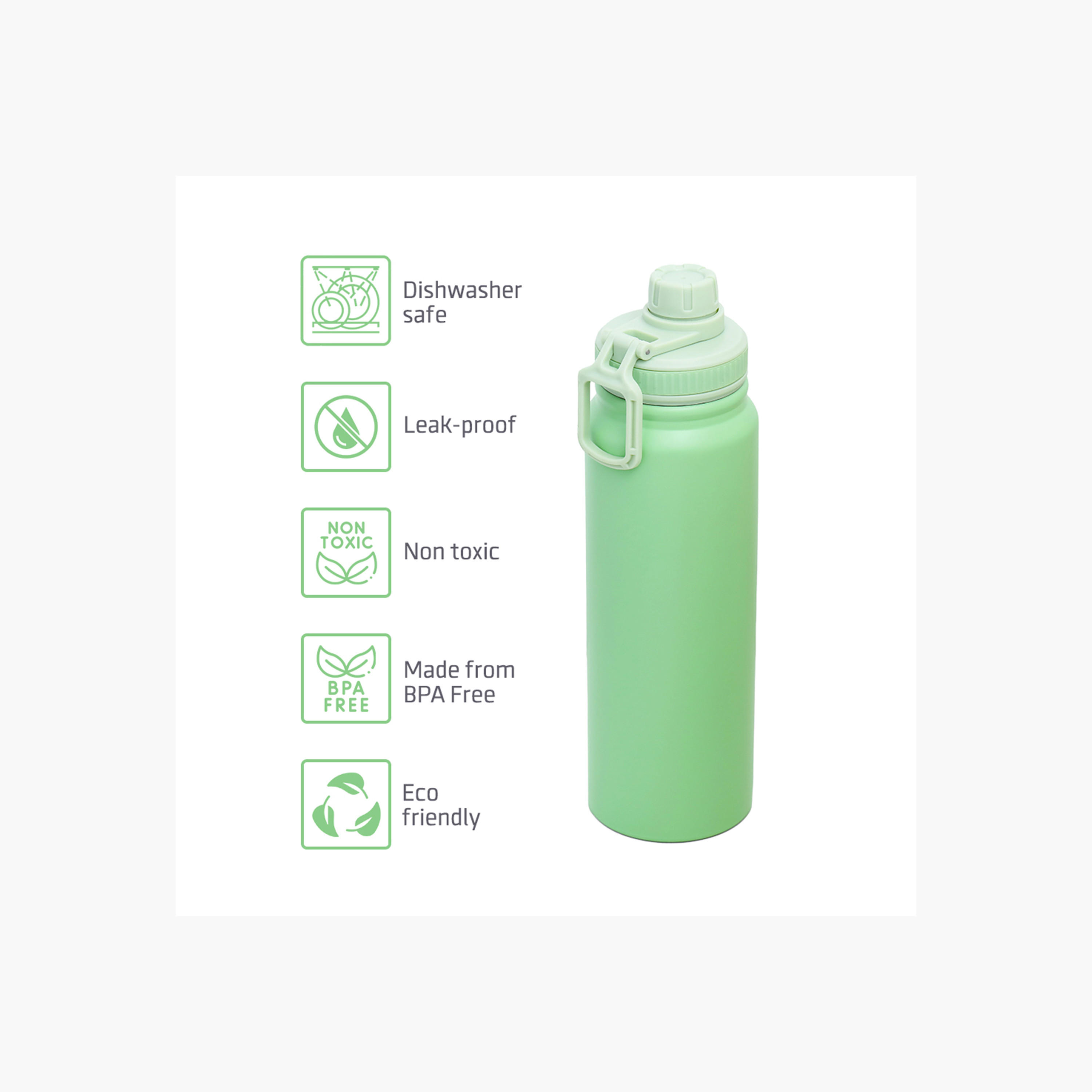 قارورة مياه عازلة للحرارة من إيزي كيدز - 800 مل-school-waterbottles-image-5