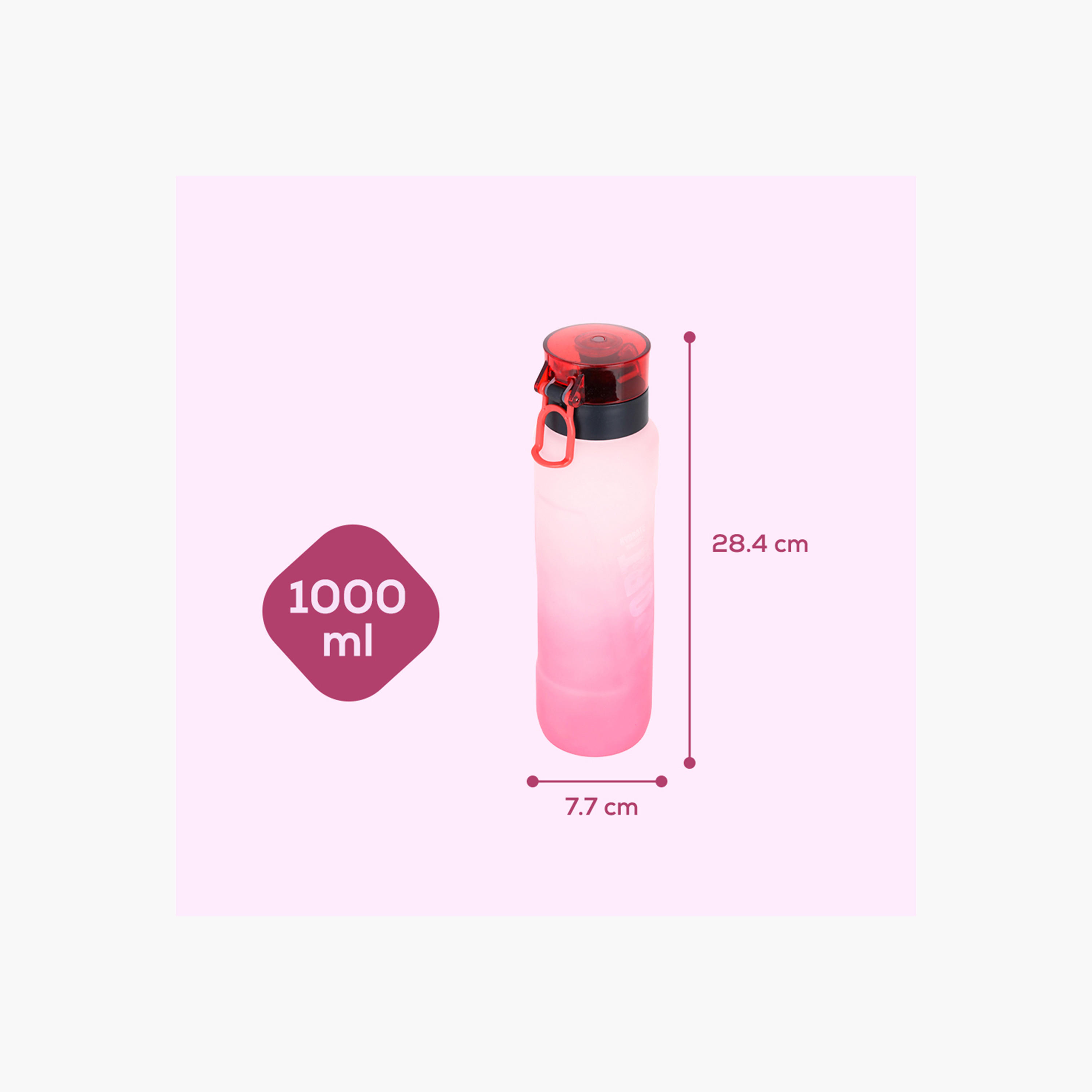 Nova Kids Gradient Water Bottle - 1 L-school-waterbottles-image-6