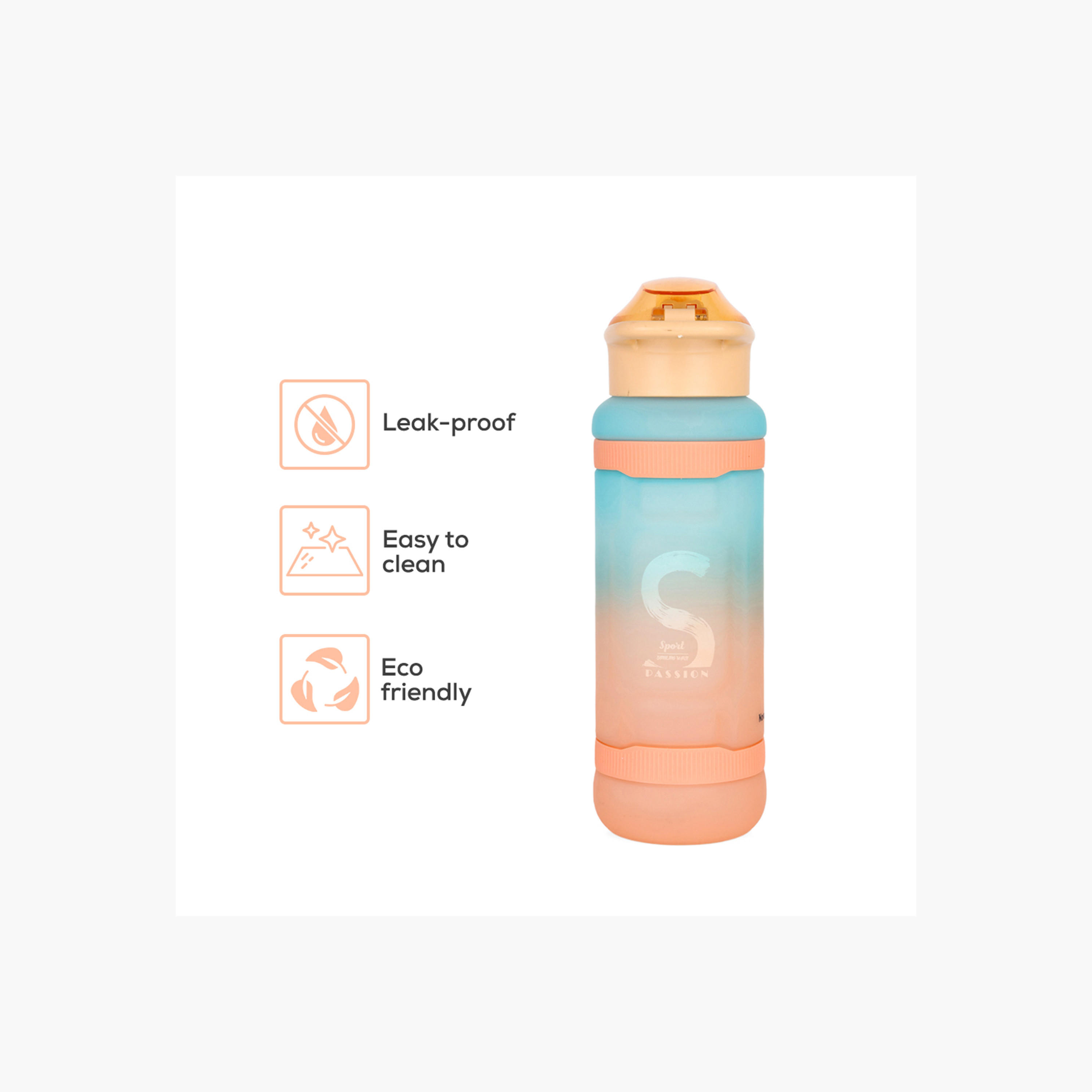 قارورة مياه بقشة وطبعات من نوفا كيدز - 1 لتر-school-waterbottles-image-5