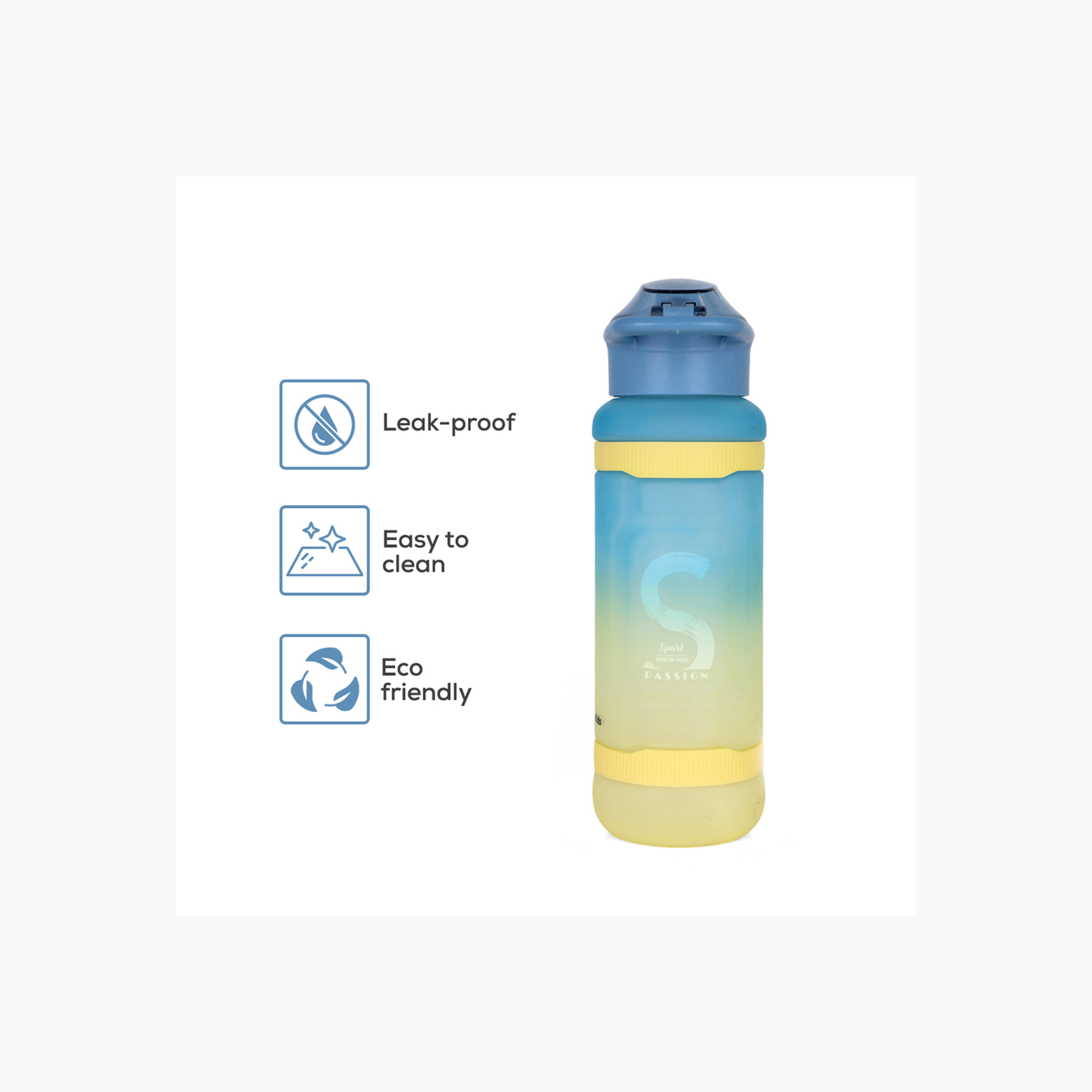 قارورة مياه بقشة وطبعات من نوفا كيدز - 1 لتر-school-waterbottles-image-5