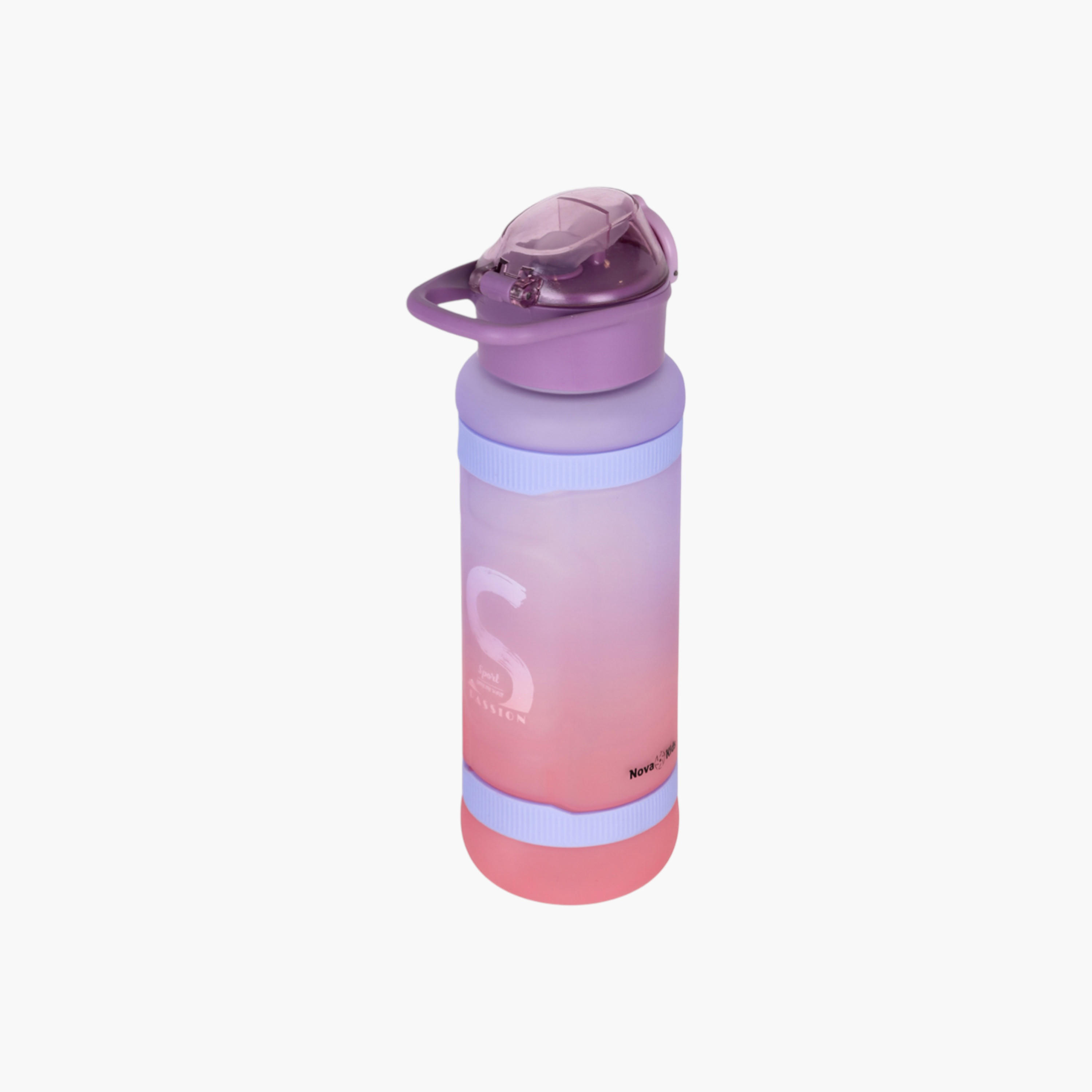 Nova Kids Printed Water Bottle with Straw - 1 L-school-waterbottles-image-2