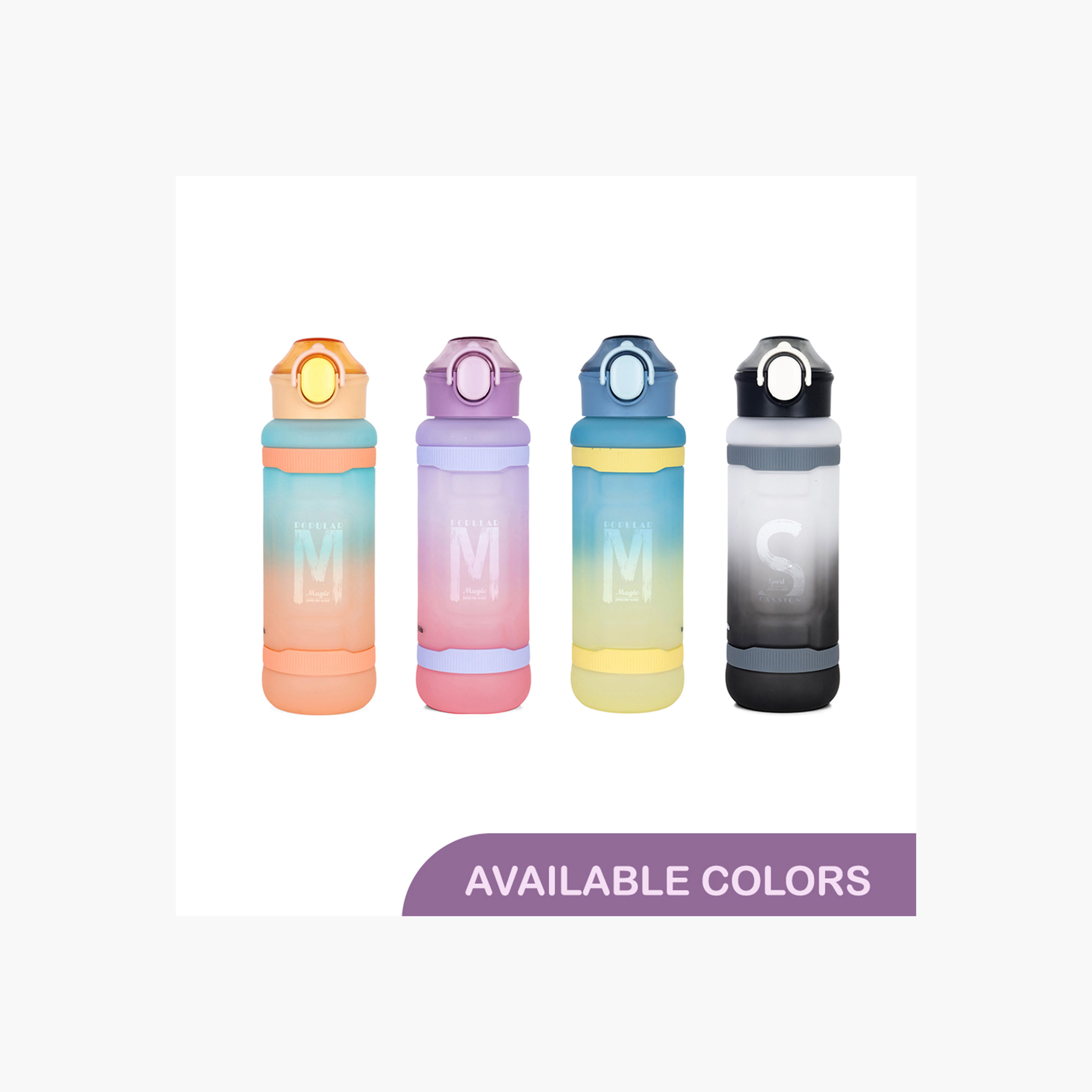 Nova Kids Printed Water Bottle with Straw - 1 L-school-waterbottles-image-7