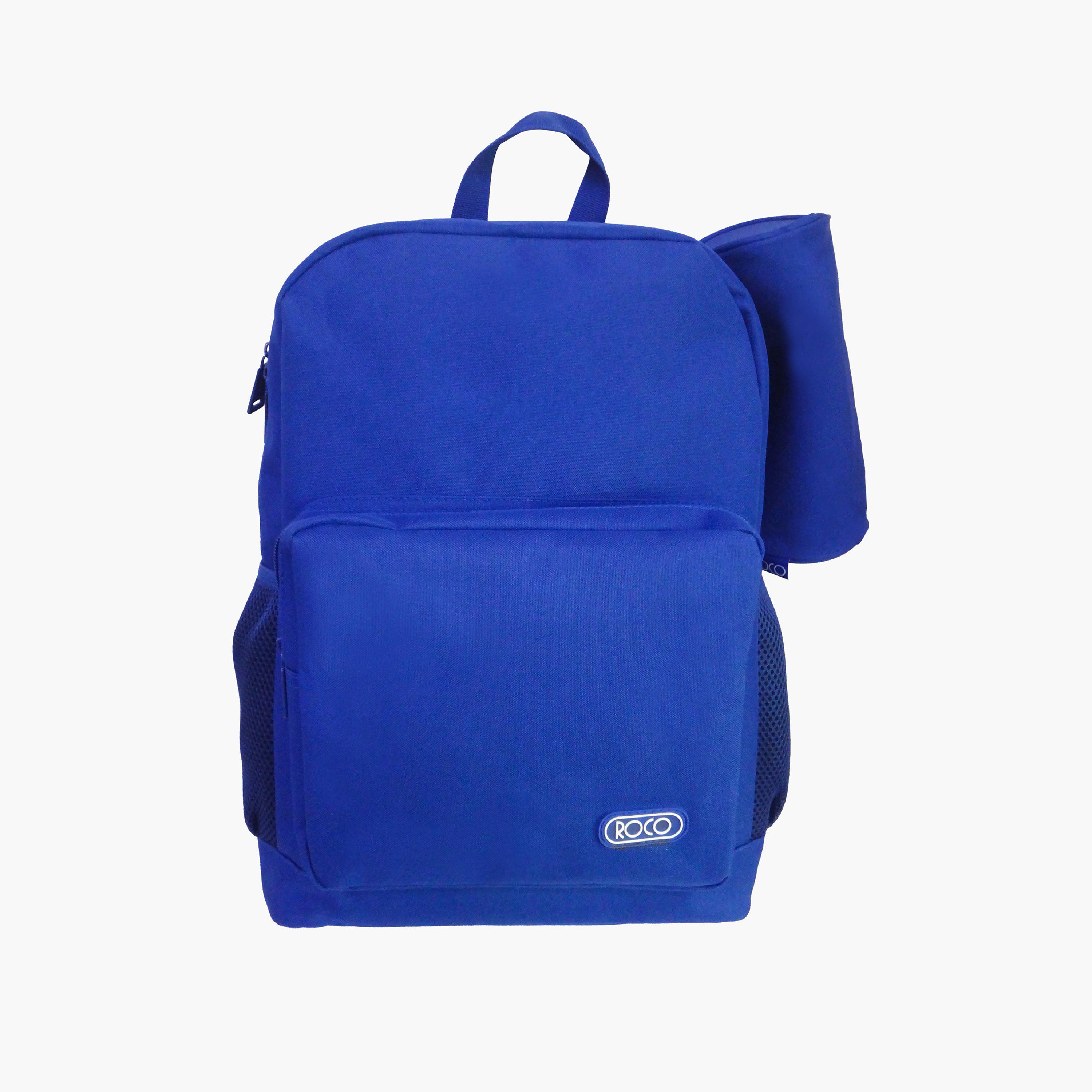 شنطة ظهر سادة 15.6 بوصة بحمالات قابلة للتعديل وسحاب إغلاق من روكو - 43x31x14 سم-school-bagsandbackpacks-backpacks-image-1