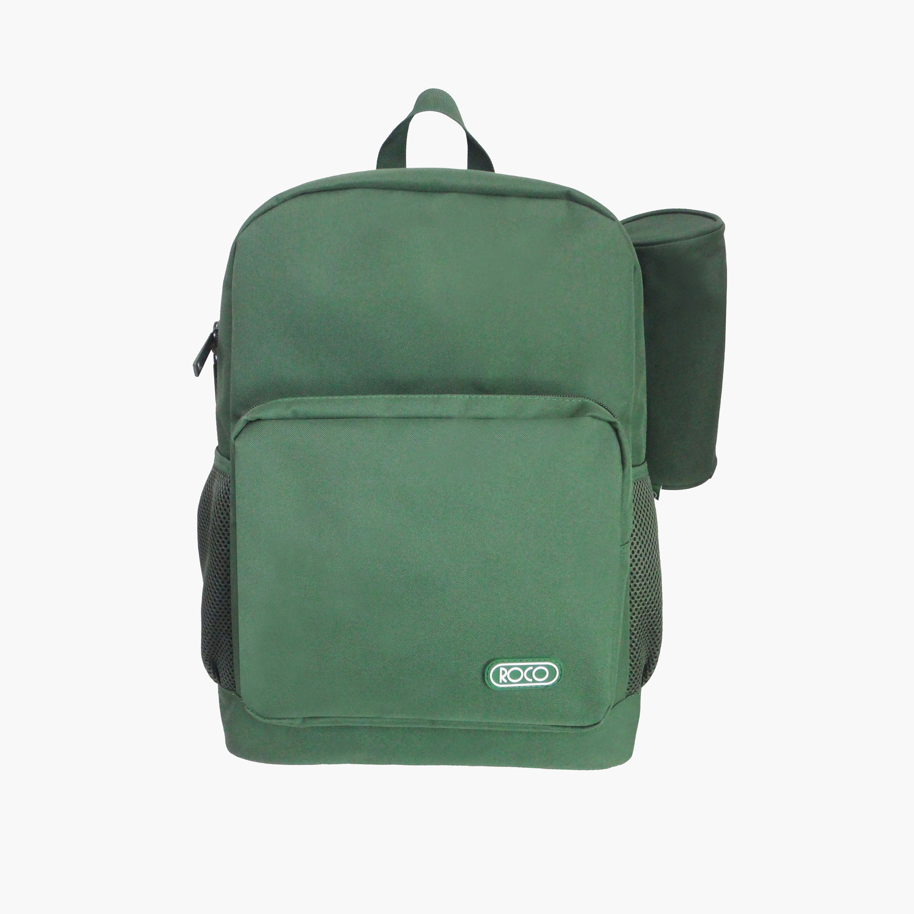 شنطة ظهر 16 بوصة سادة بحمالات كتف قابلة للتعديل مع مقلمة من روكو - 43x31x14 سم-school-bagsandbackpacks-backpacks-image-1