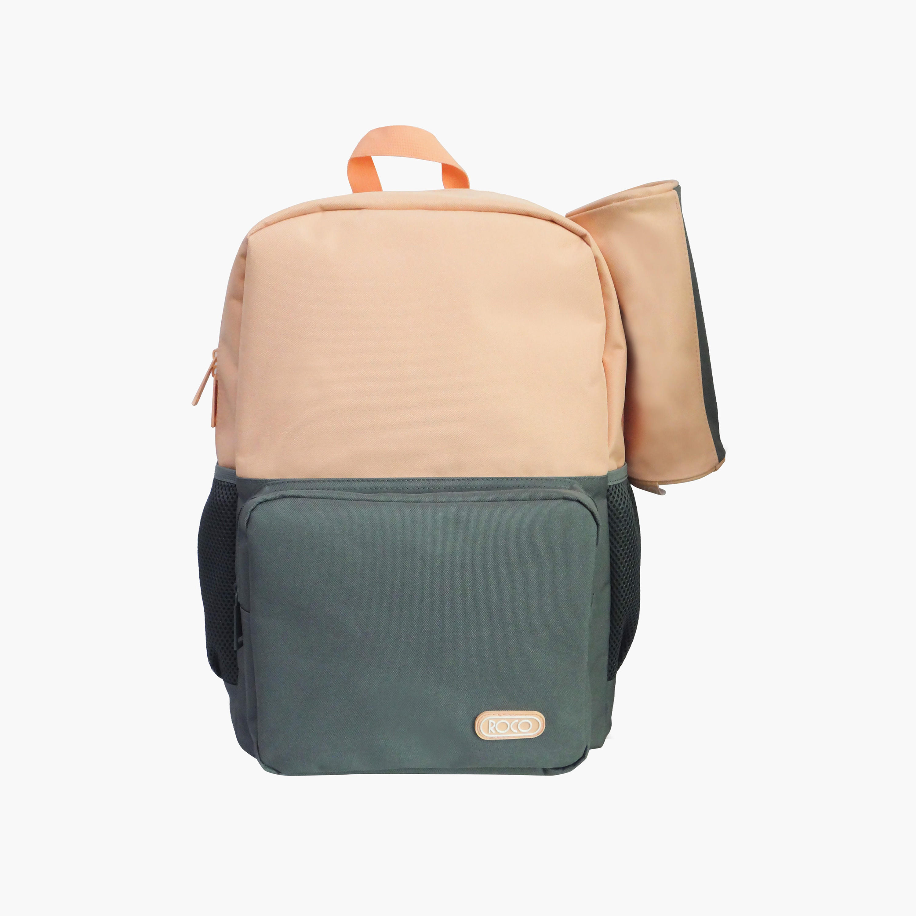Roco Colourblock 16-inch Backpack with Adjustable Shoulder Straps with Pencil Pouch - 43x31x14 cms-school-bagsandbackpacks-backpacks-image-1