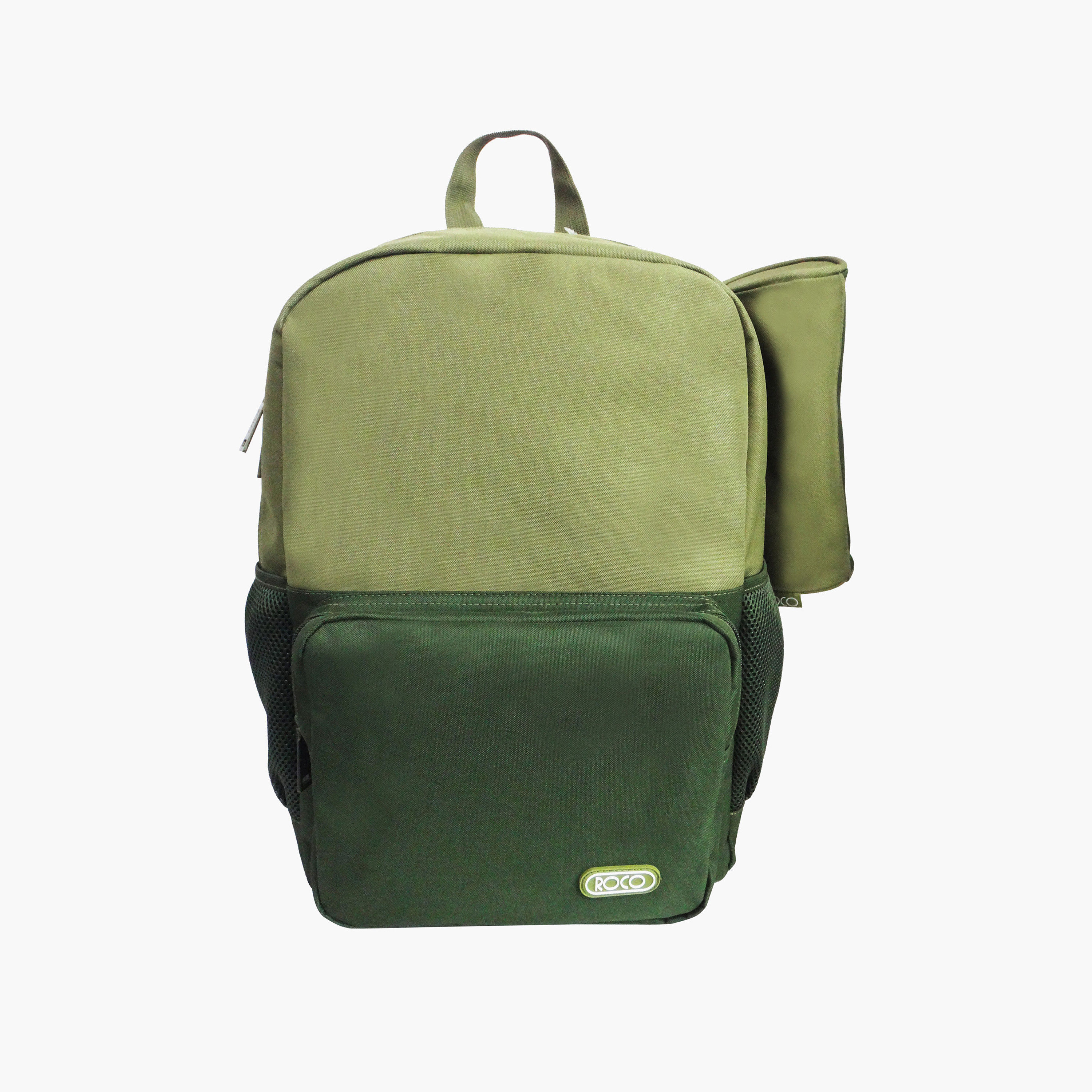 Roco Colourblock 16-inch Backpack with Adjustable Shoulder Straps and Pencil Pouch - 43x31x14 cms-school-bagsandbackpacks-sets-image-1