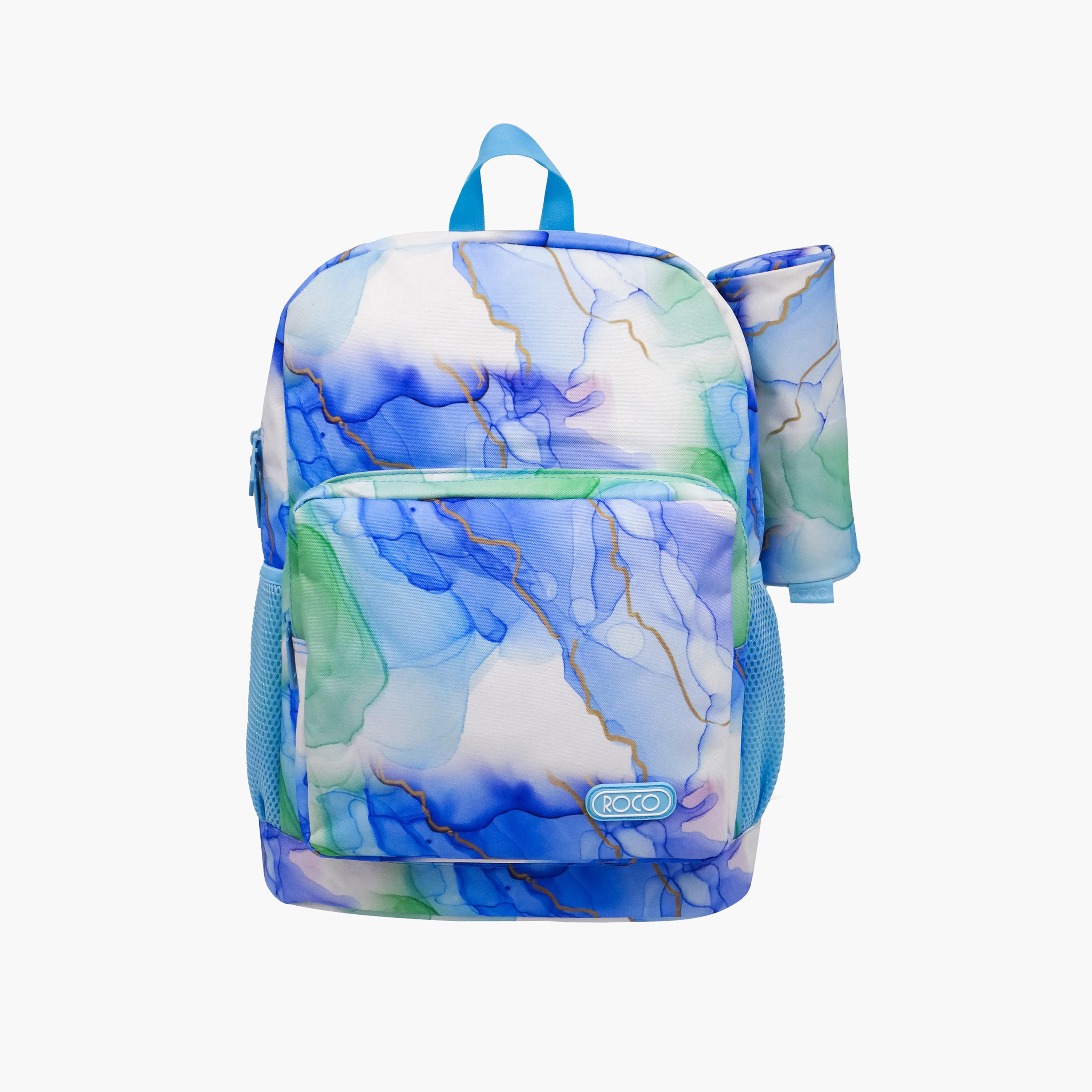 شنطة ظهر 16 بوصة بأحزمة كتف قابلة للتعديل وبطبعات مع مقلمة من روكو - 43x31x14 سم-school-bagsandbackpacks-backpacks-image-1