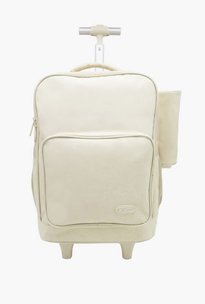 Roco Solid 15.6-inch Trolley Backpack with Retractable Handle and Pencil Pouch - 46x33x20 cms-school-image-1