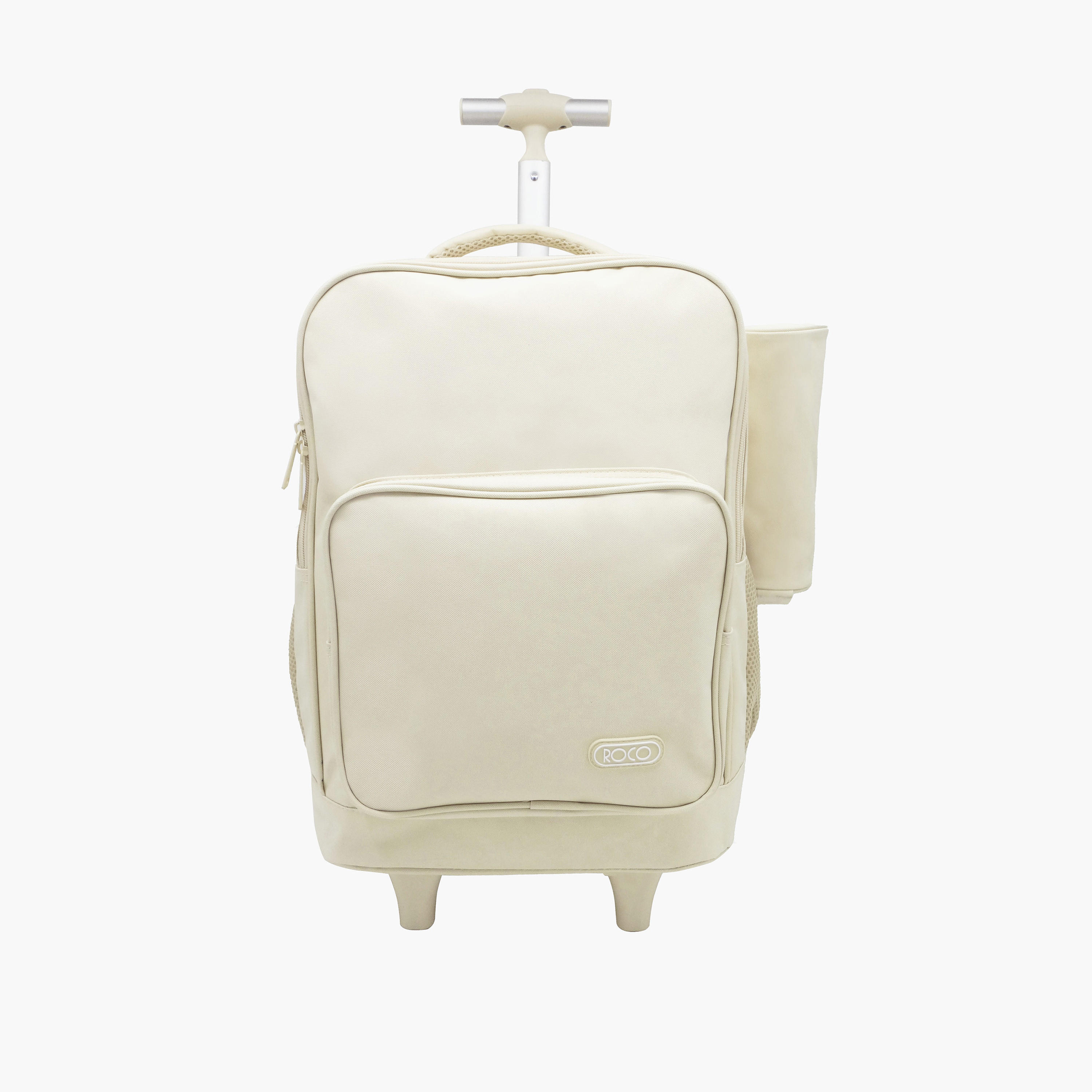 Roco Solid 15.6-inch Trolley Backpack with Retractable Handle and Pencil Pouch - 46x33x20 cms-school-bagsandbackpacks-trolleybags-image-1