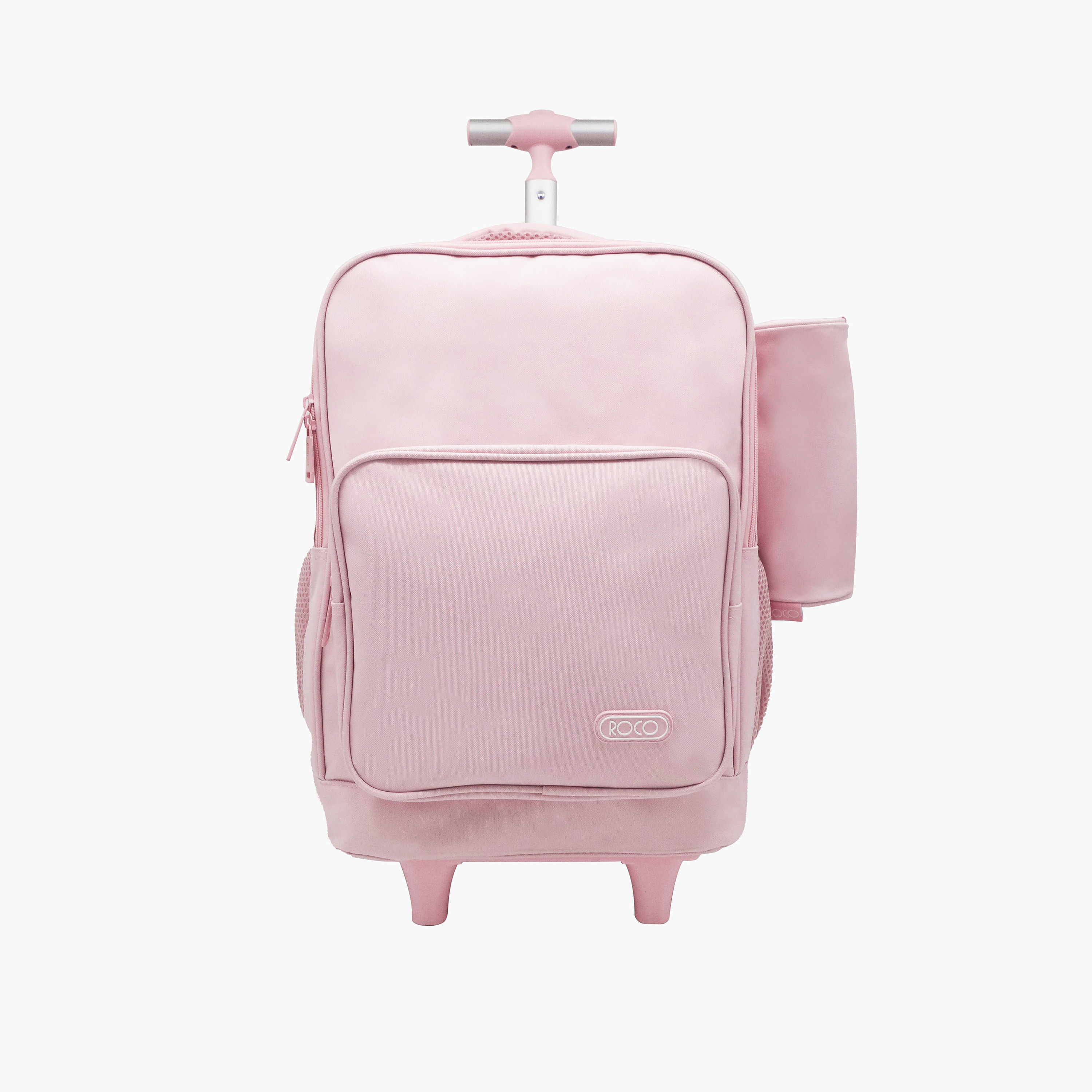 Roco Solid 15.6-inch Trolley Backpack with Retractable Handle and Pencil Pouch - 46x33x20 cms-school-bagsandbackpacks-trolleybags-image-1