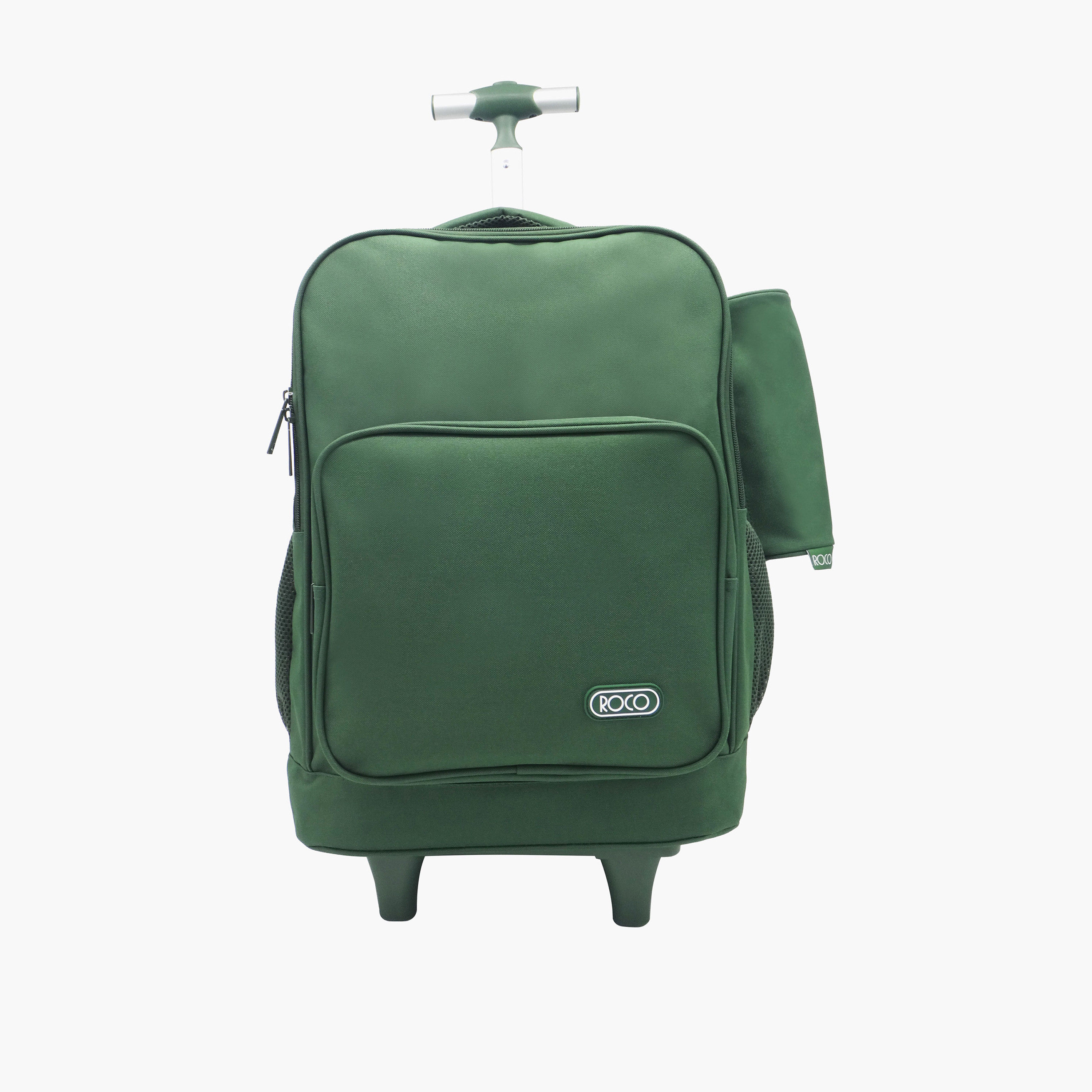Roco Solid 15.6-inch Trolley Backpack with Retractable Handle and Pencil Pouch - 46x33x20 cms-school-bagsandbackpacks-trolleybags-image-1