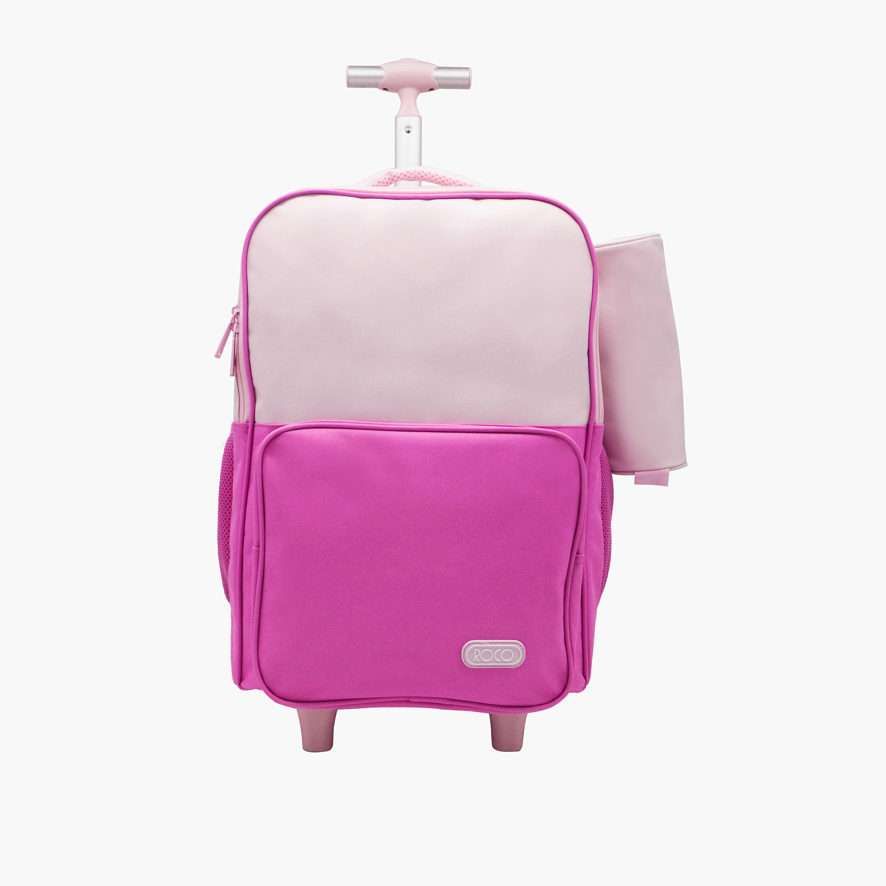 Roco Solid 15.6-inch Trolley Backpack with Retractable Handle and Pencil Pouch - 46x33x20 cms-school-bagsandbackpacks-trolleybags-image-1