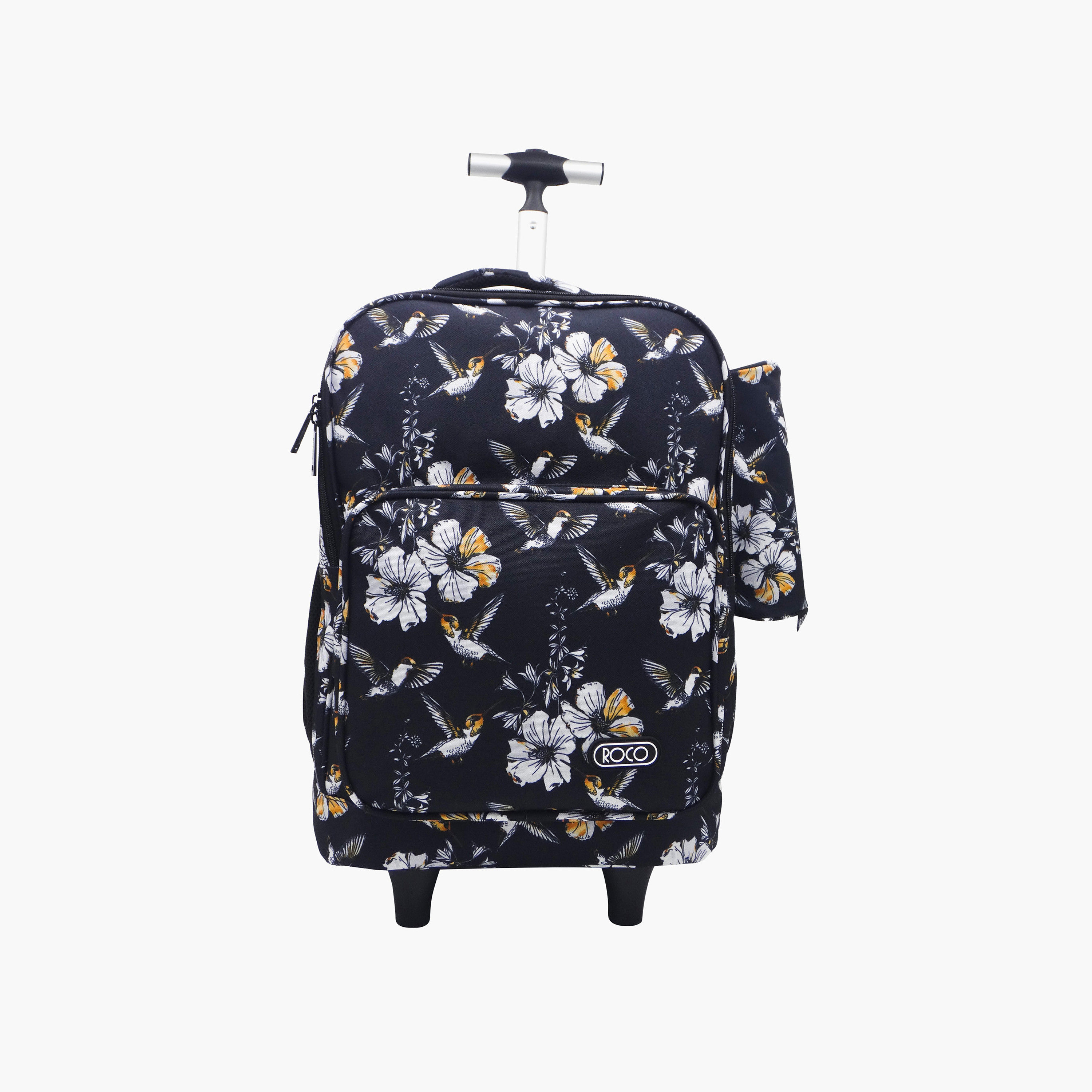 Roco Printed 15.6-inch Trolley Backpack with Retractable Handle and Pencil Pouch - 46x33x20 cms-school-bagsandbackpacks-trolleybags-image-1