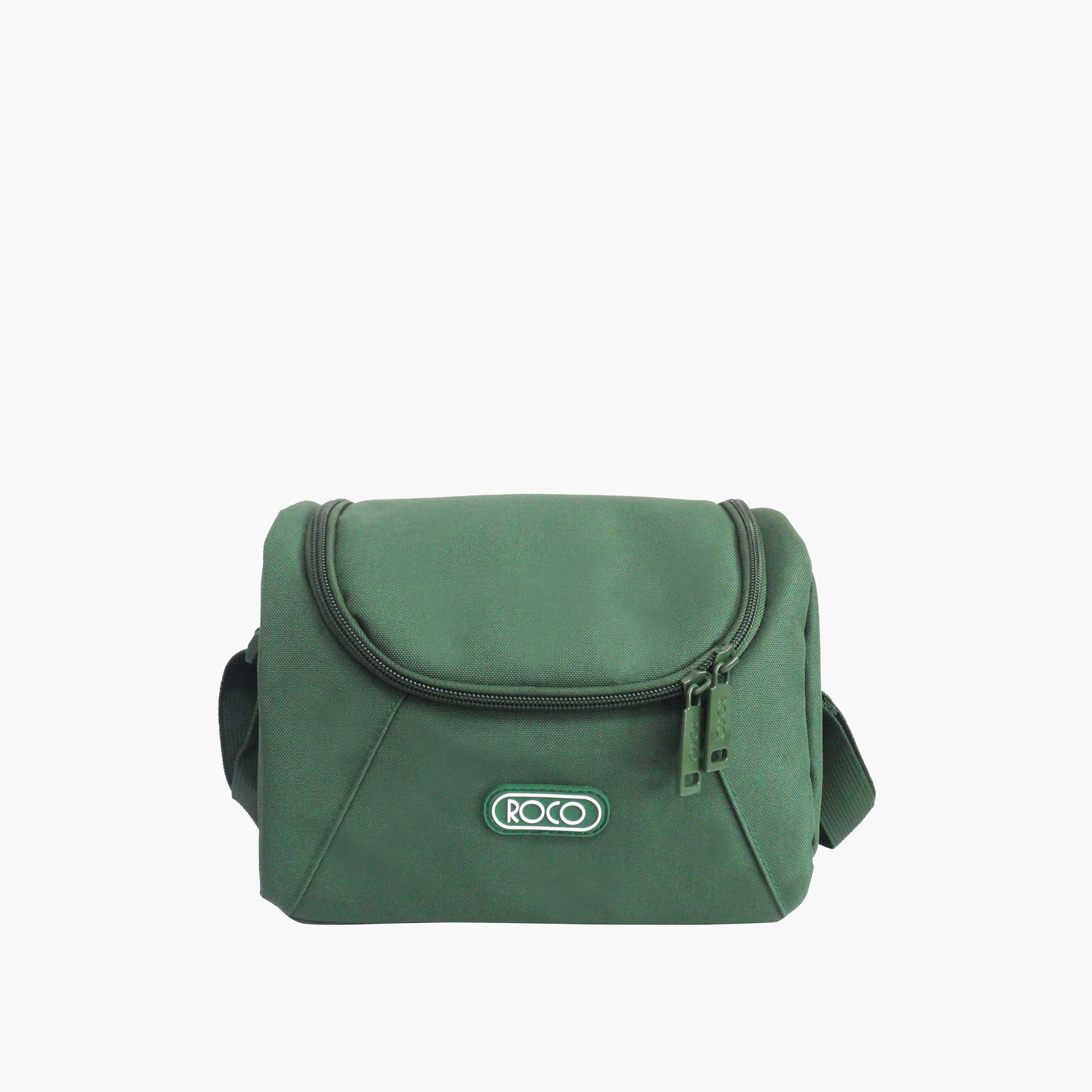 شنطة غداء سادة بحزام قابل للتعديل وسحاب إغلاق من روكو-school-lunchessentials-lunchbags-image-1