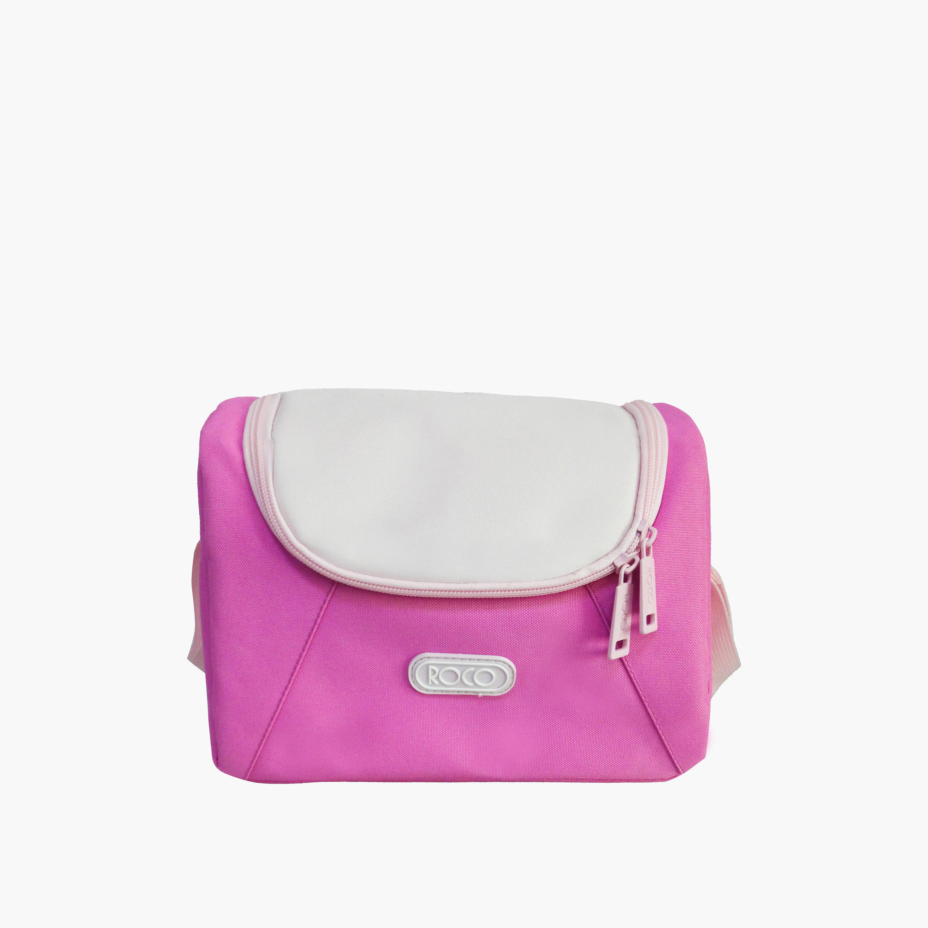 شنطة غداء سادة بحزام قابل للتعديل وسحاب إغلاق من روكو-school-lunchessentials-lunchbags-image-1