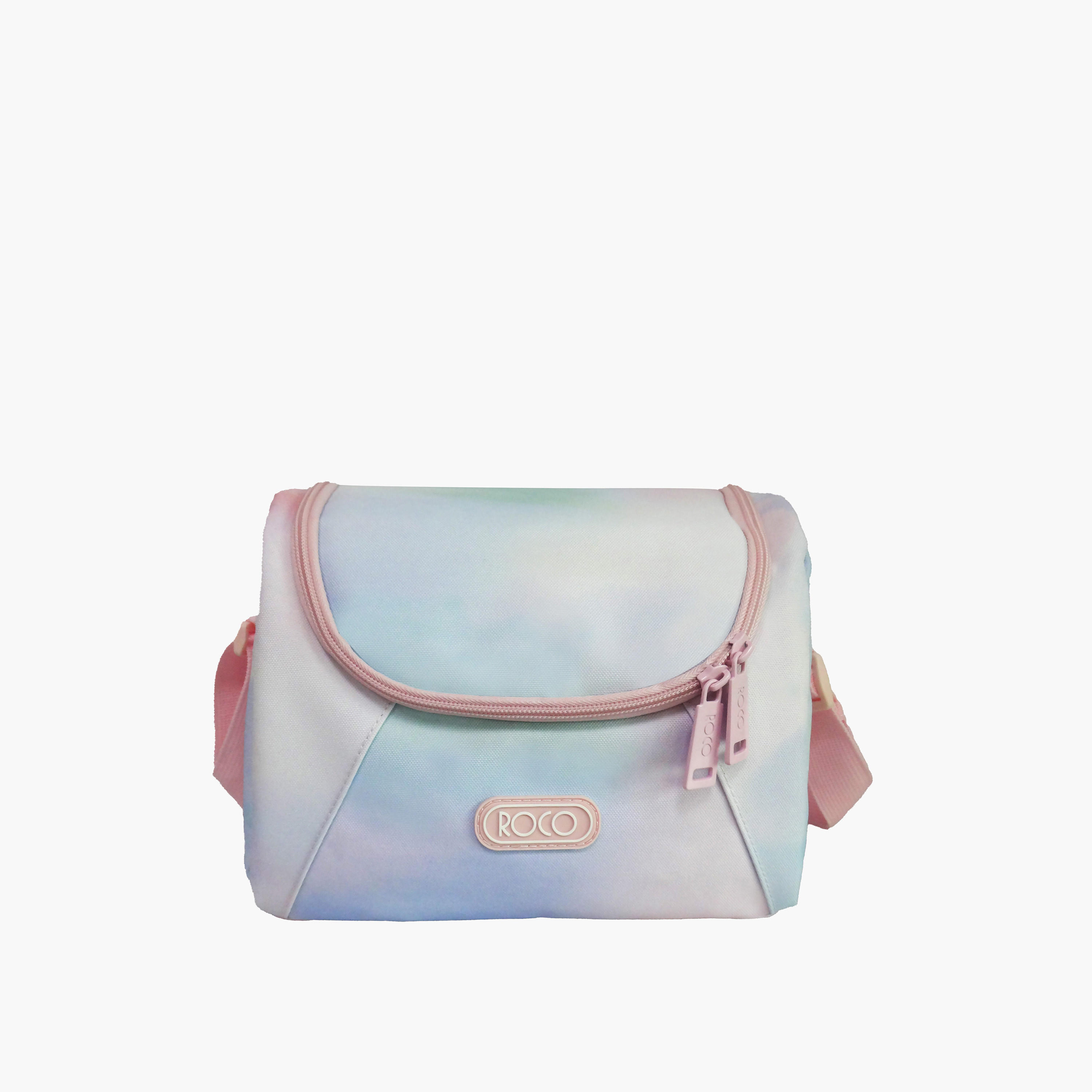 Roco Printed Lunch Bag with Adjustable Strap and Zip Closure-school-lunchessentials-lunchbags-image-1