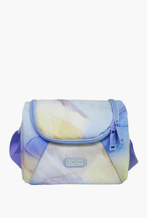 Roco Printed Lunch Bag with Adjustable Strap and Zip Closure-school-image-1
