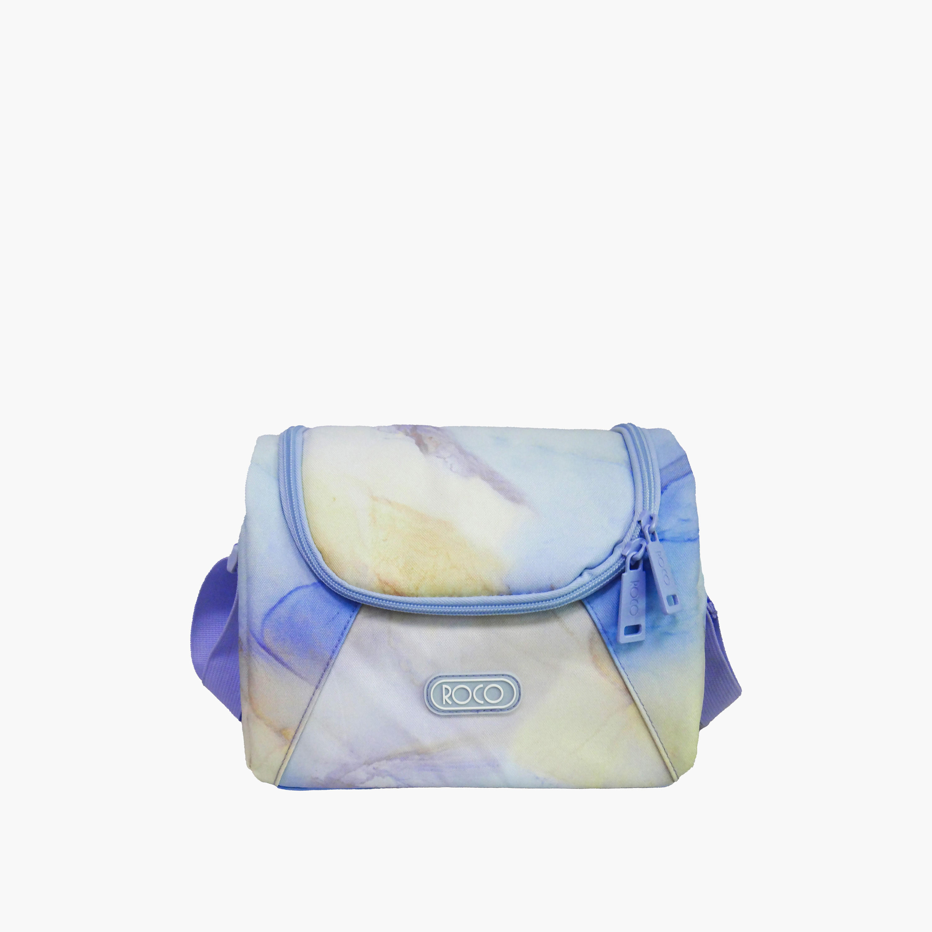 شنطة غداء بحزام قابل للتعديل وسحاب إغلاق وطبعات من روكو-school-lunchessentials-lunchbags-image-1
