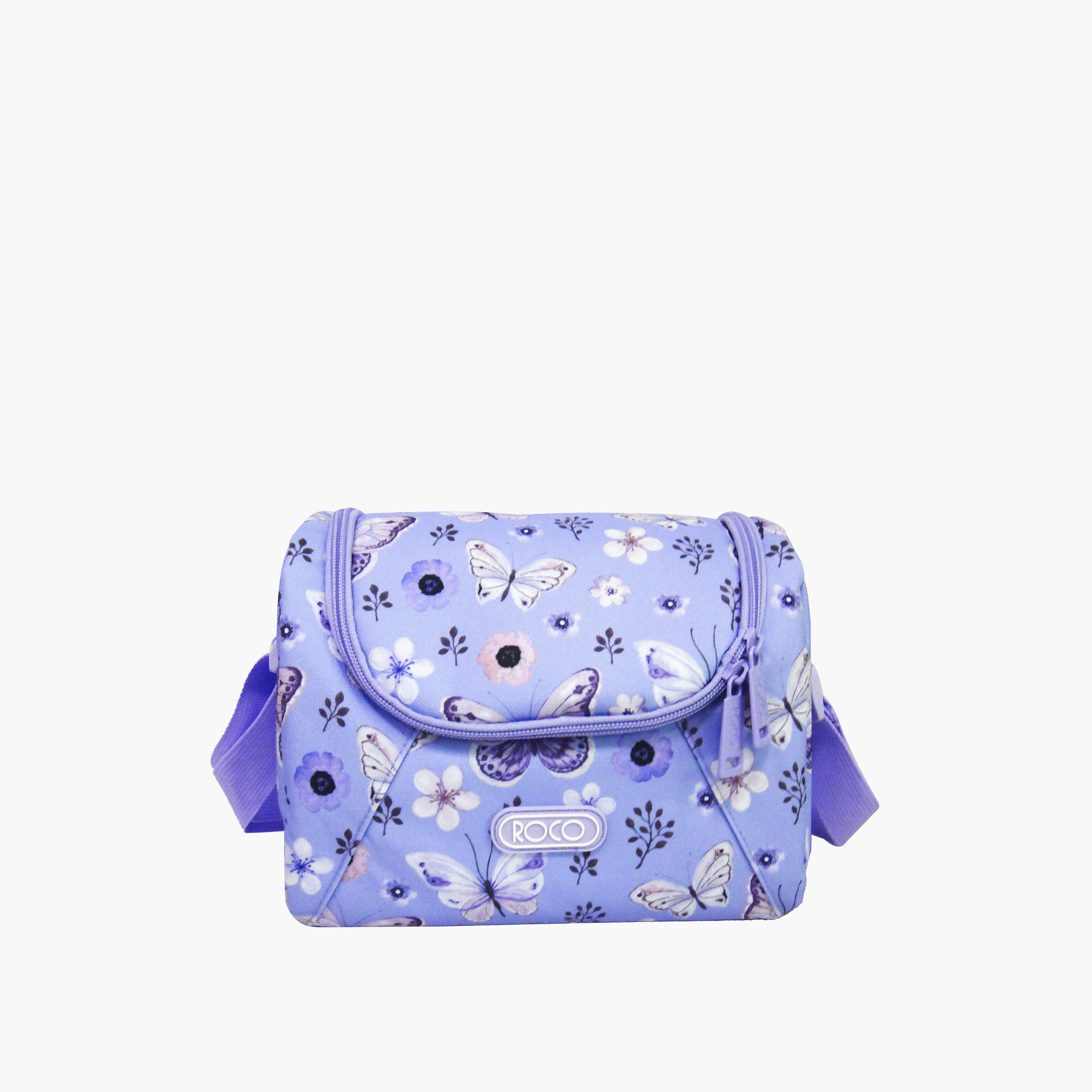 شنطة غداء بحزام قابل للتعديل وسحاب إغلاق وطبعات من روكو-school-lunchessentials-lunchbags-image-1