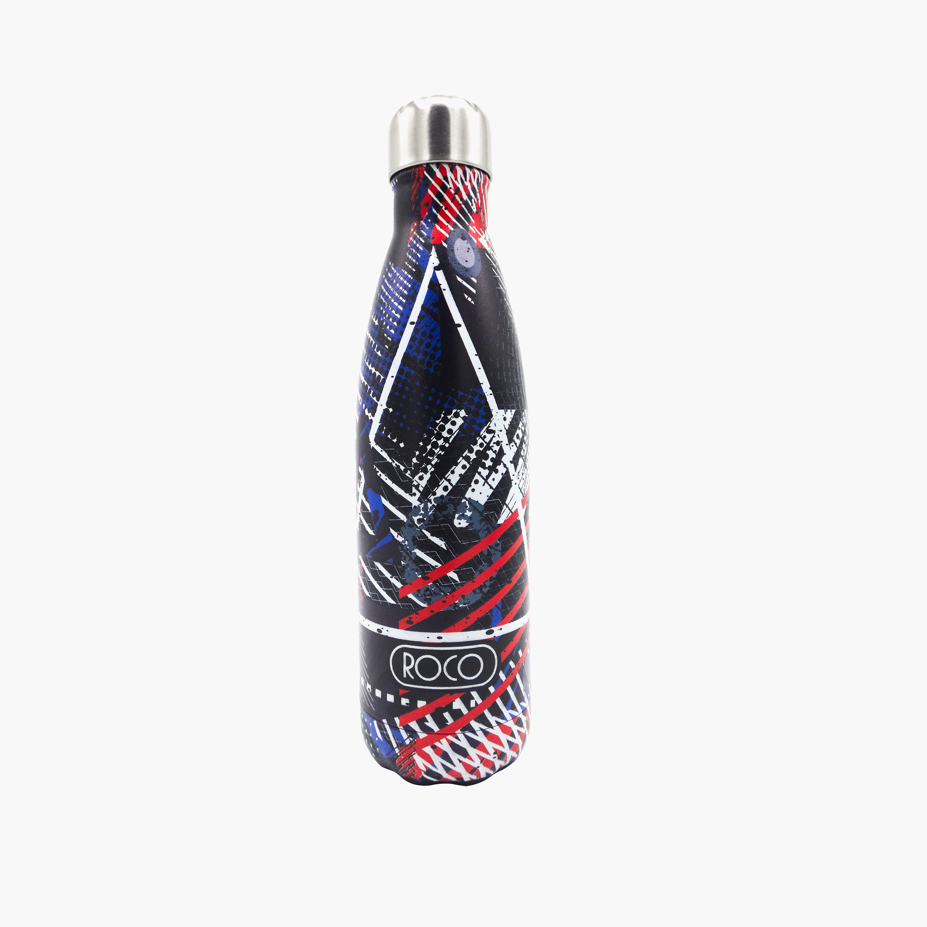 Roco Printed Stainless Steel Water Bottle-school-waterbottles-image-1