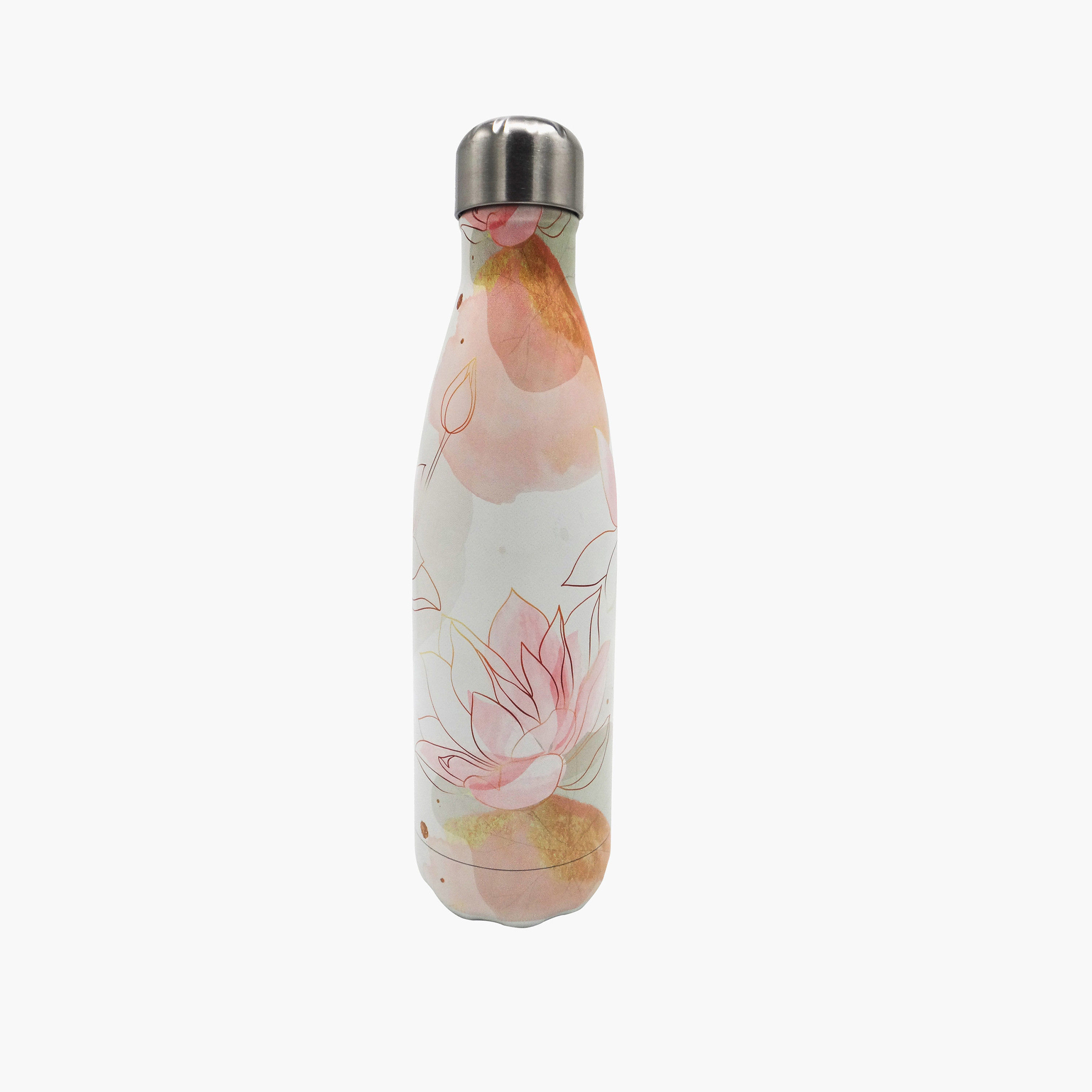 قارورة مياه ستانلس ستيل بطبعات زهرية من روكو-school-waterbottles-image-1