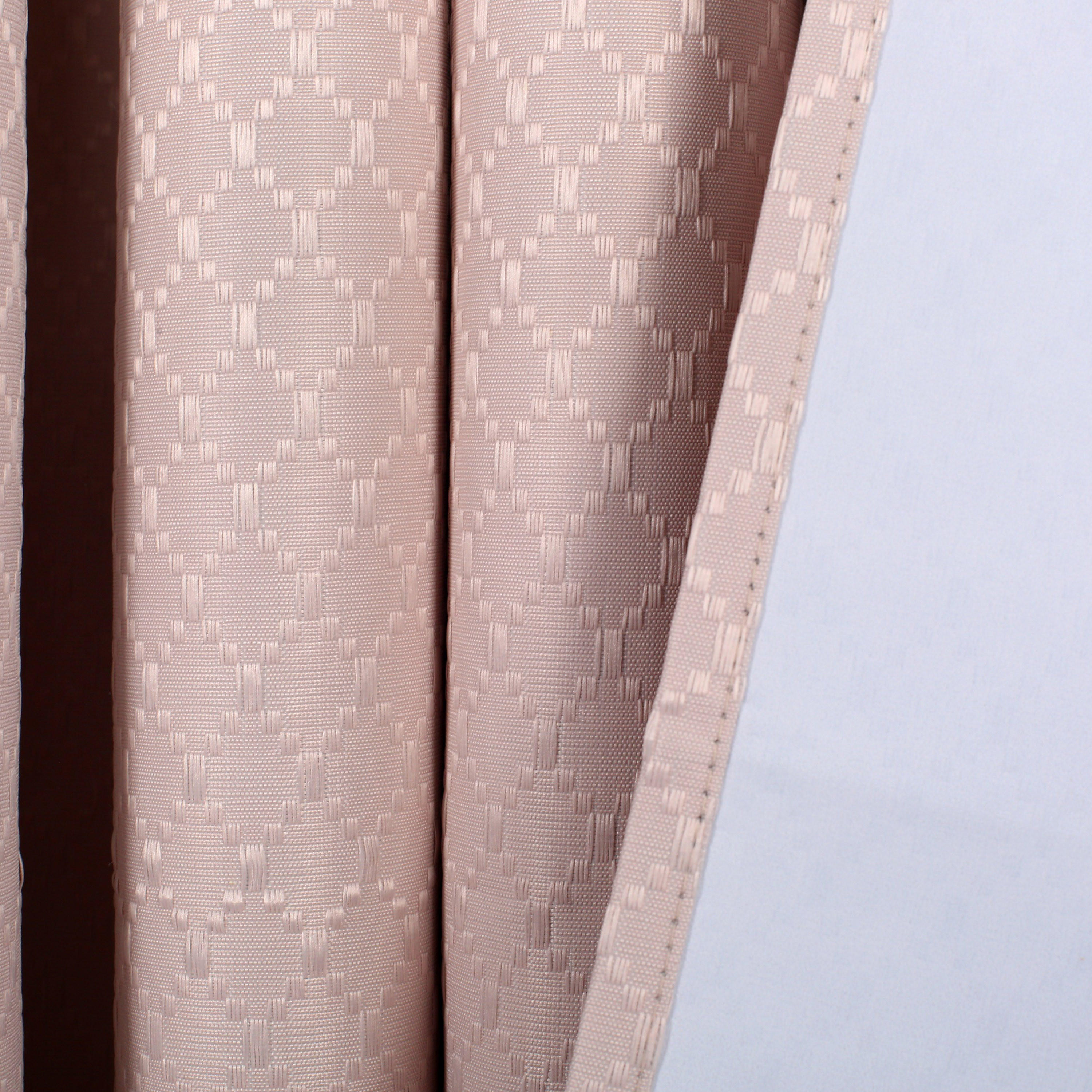 Textured Blackout Eyelet Curtain Panel-household-windows-curtains-image-2