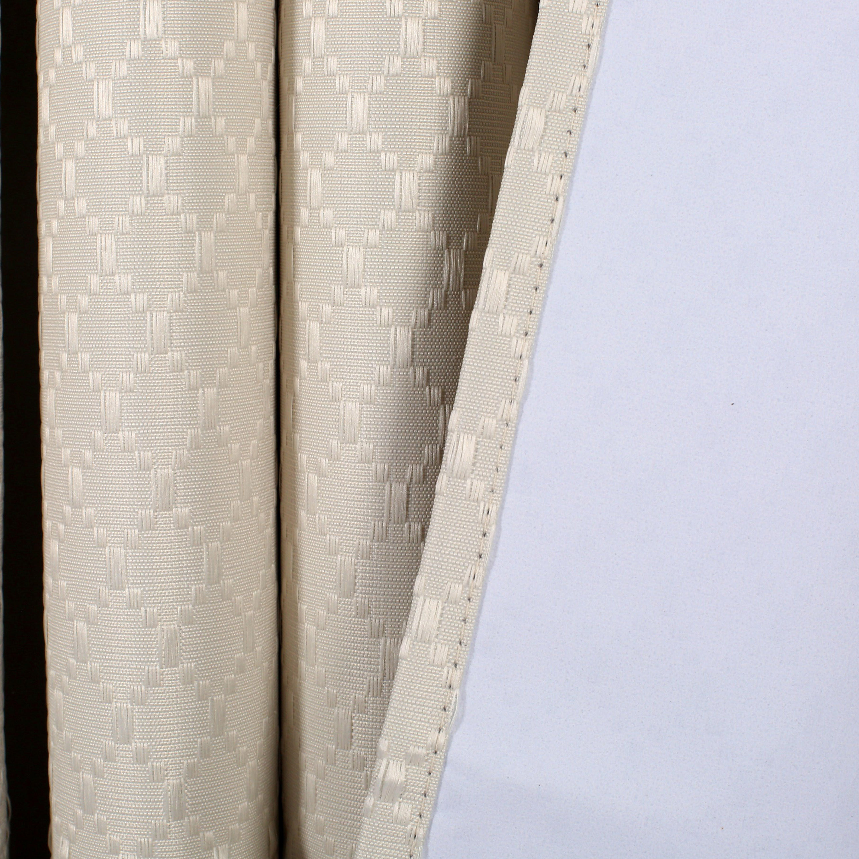 Textured Blackout Eyelet Curtain Panel-household-windows-curtains-image-6