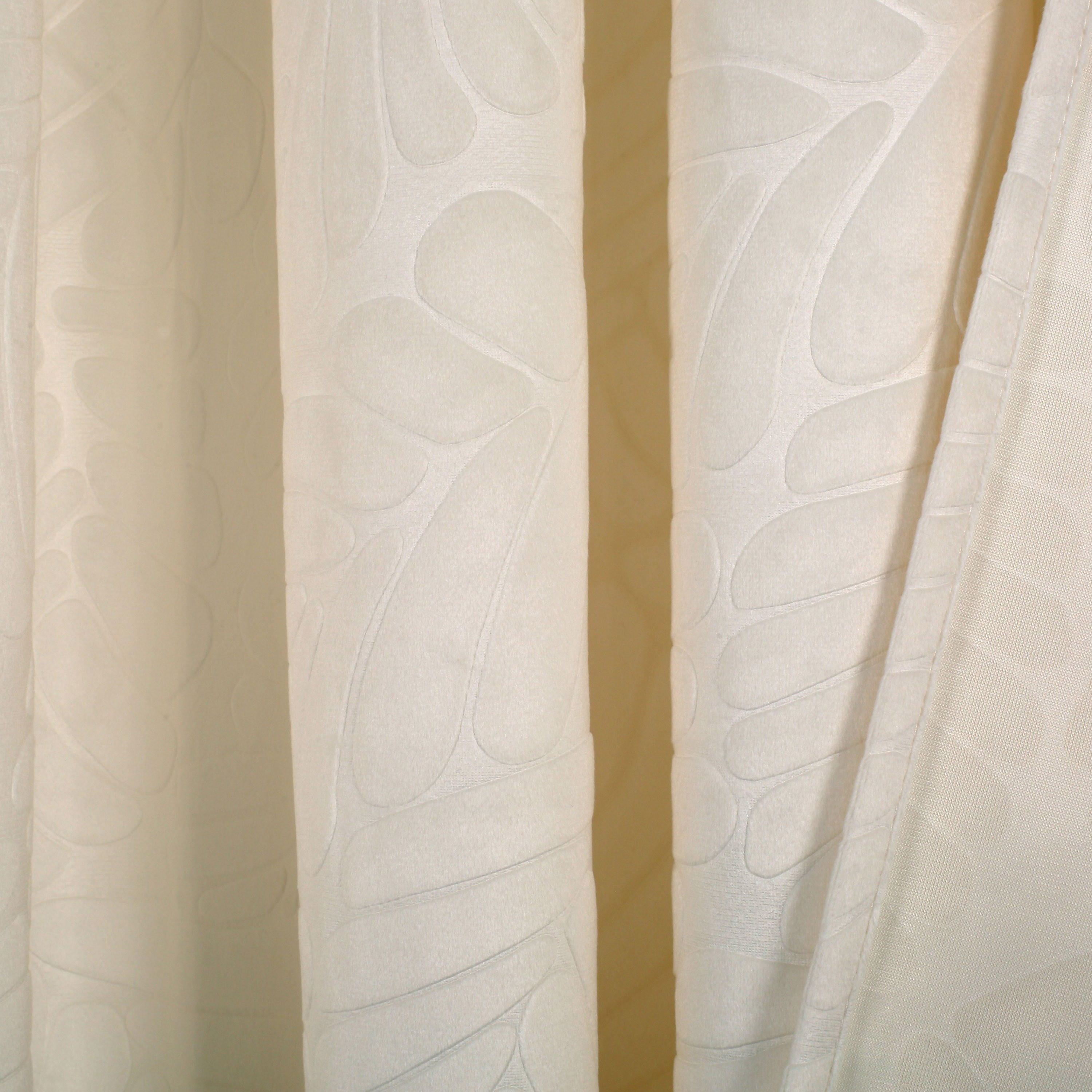 Textured Embossed Room Darkening Curtains-household-windows-curtains-image-4