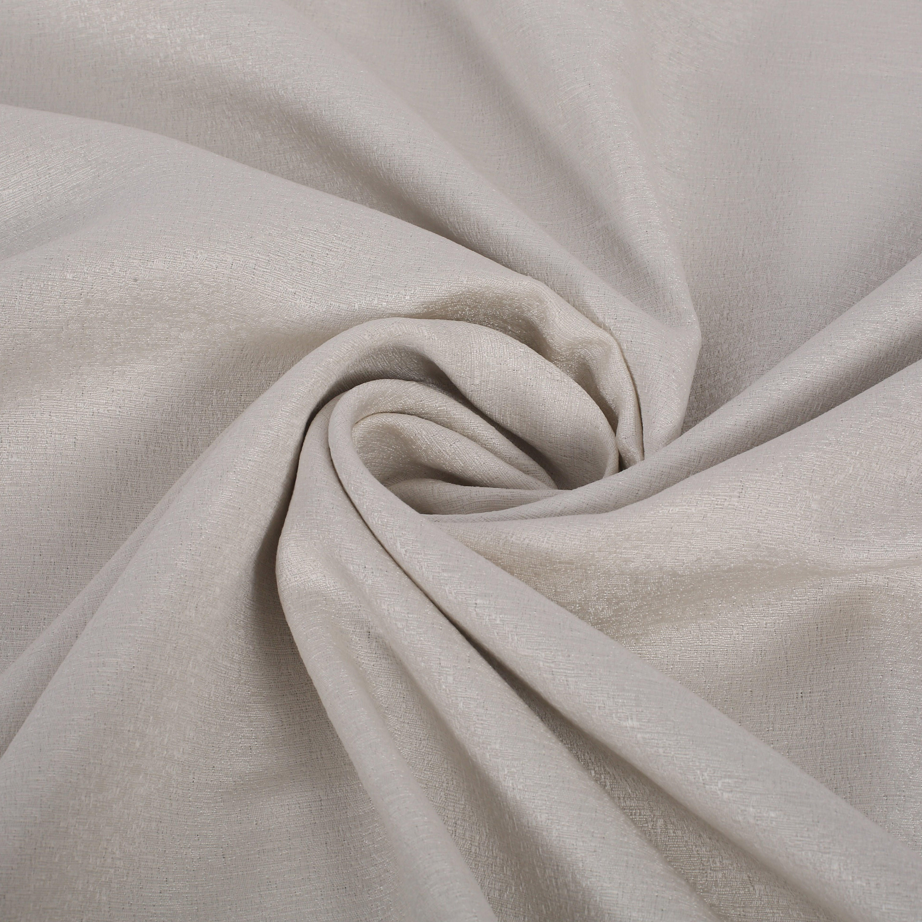 ستارة معتمة جزئياً بنسيج مزخرف وحلقات-household-windows-curtains-image-11